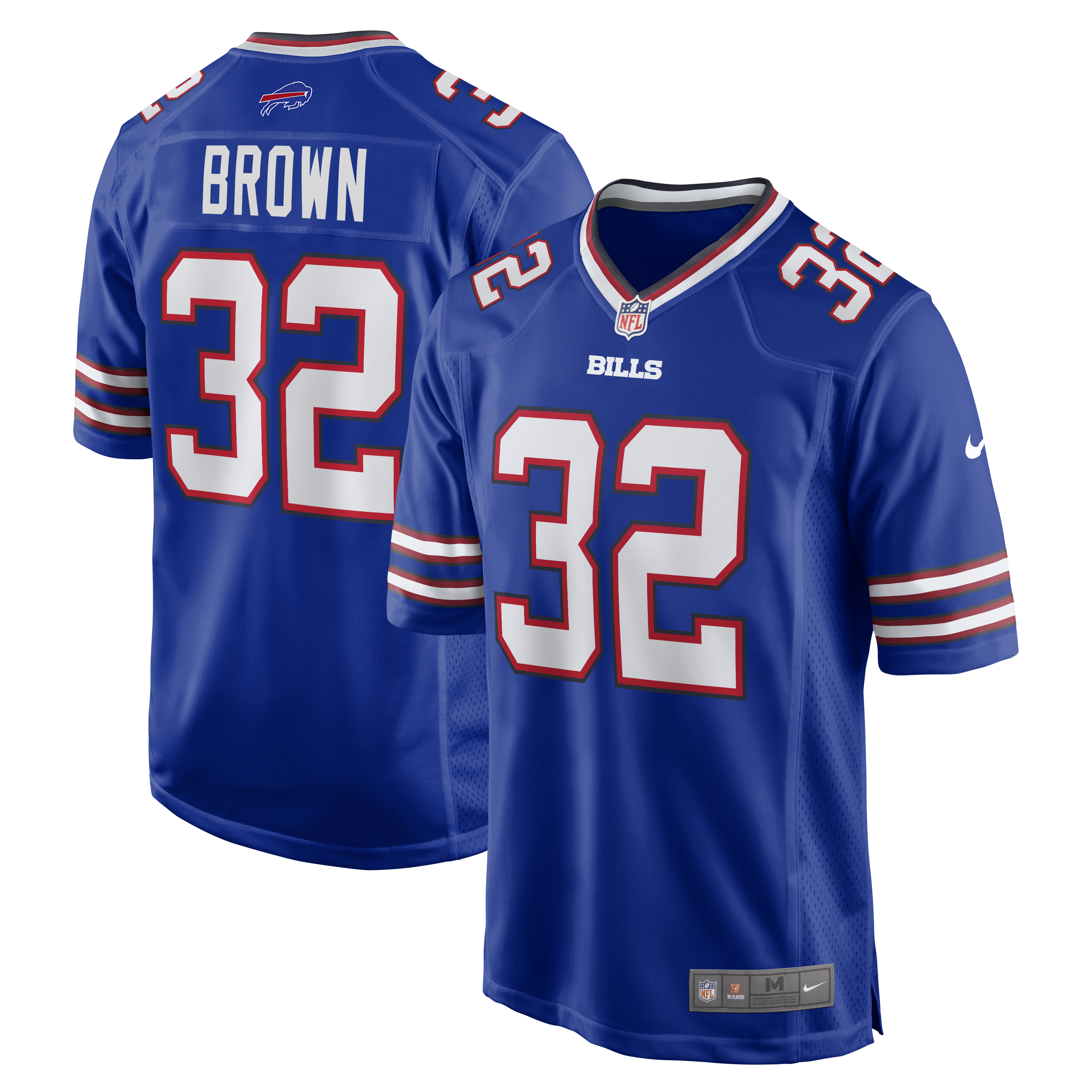 Men's Buffalo Bills Kyron Brown Royal Game Jersey JS8714 Saliibo