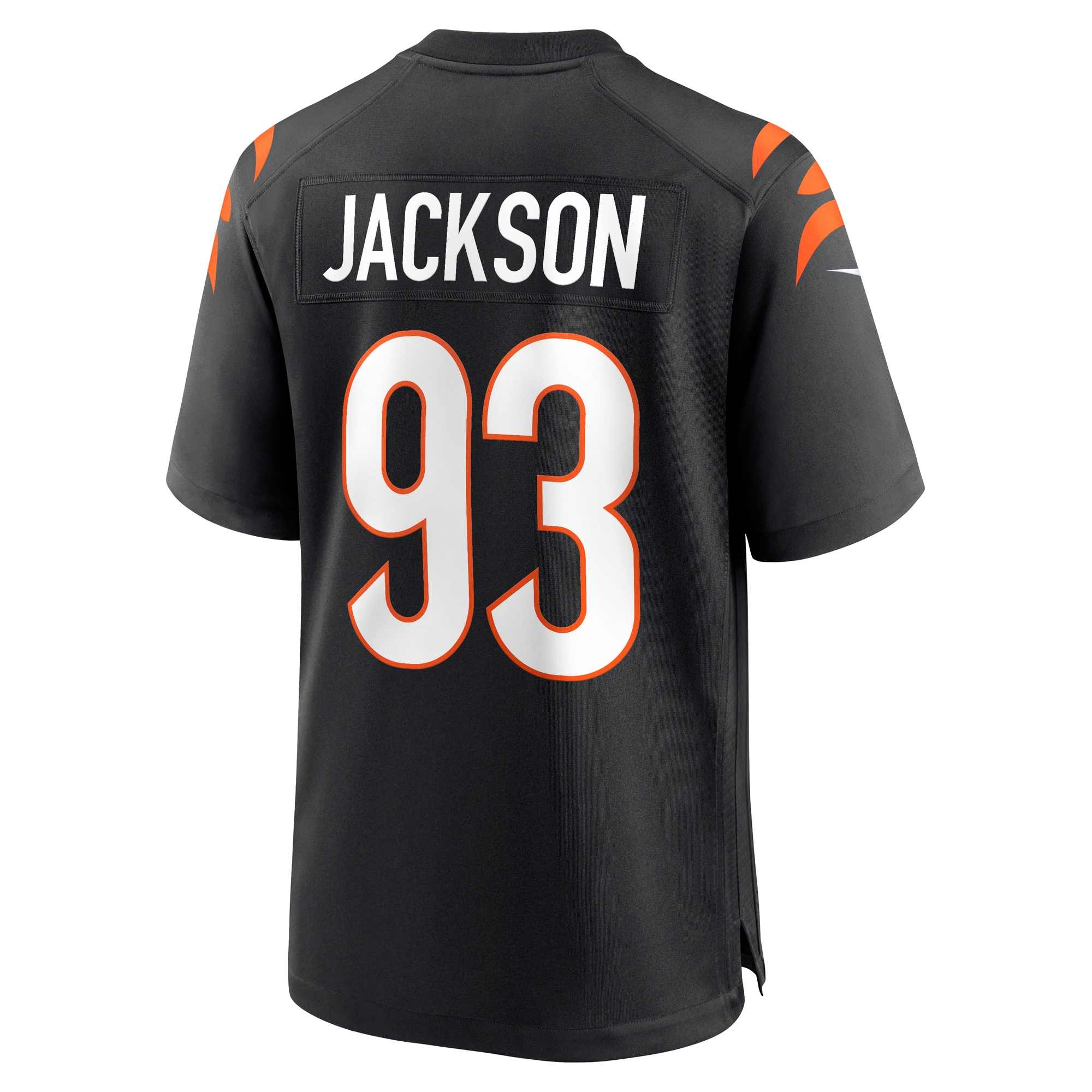 Men's Cincinnati Bengals McKinnley Jackson Black Game Jersey JS3495 Saliibo - Image 3