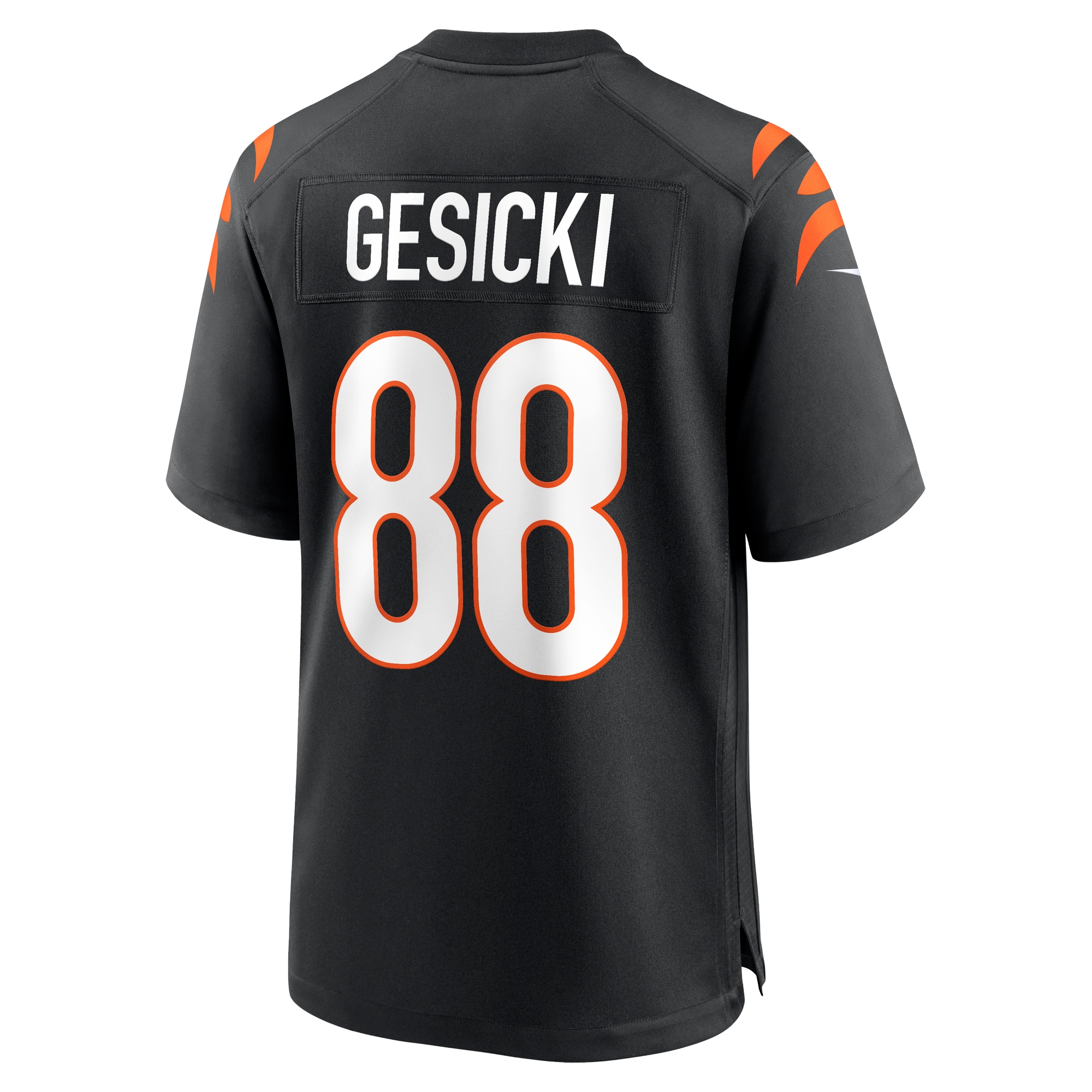 Men's Cincinnati Bengals Mike Gesicki Black Game Jersey JS4521 Saliibo - Image 3