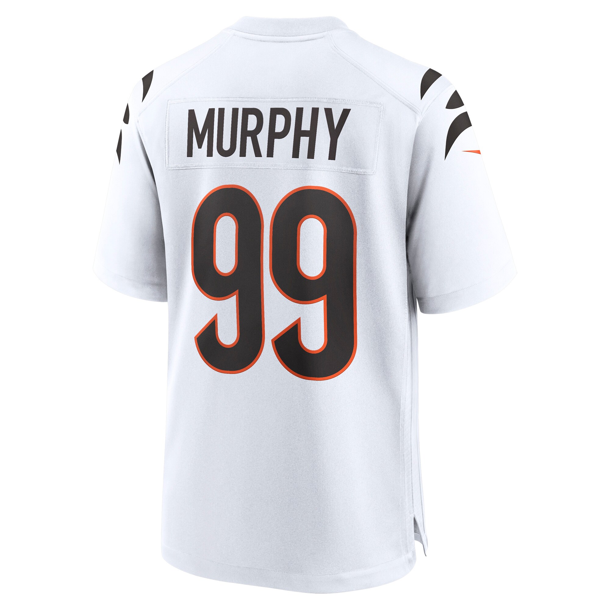 Men's Cincinnati Bengals Myles Murphy White Team Game Jersey JS4702 Saliibo - Image 3