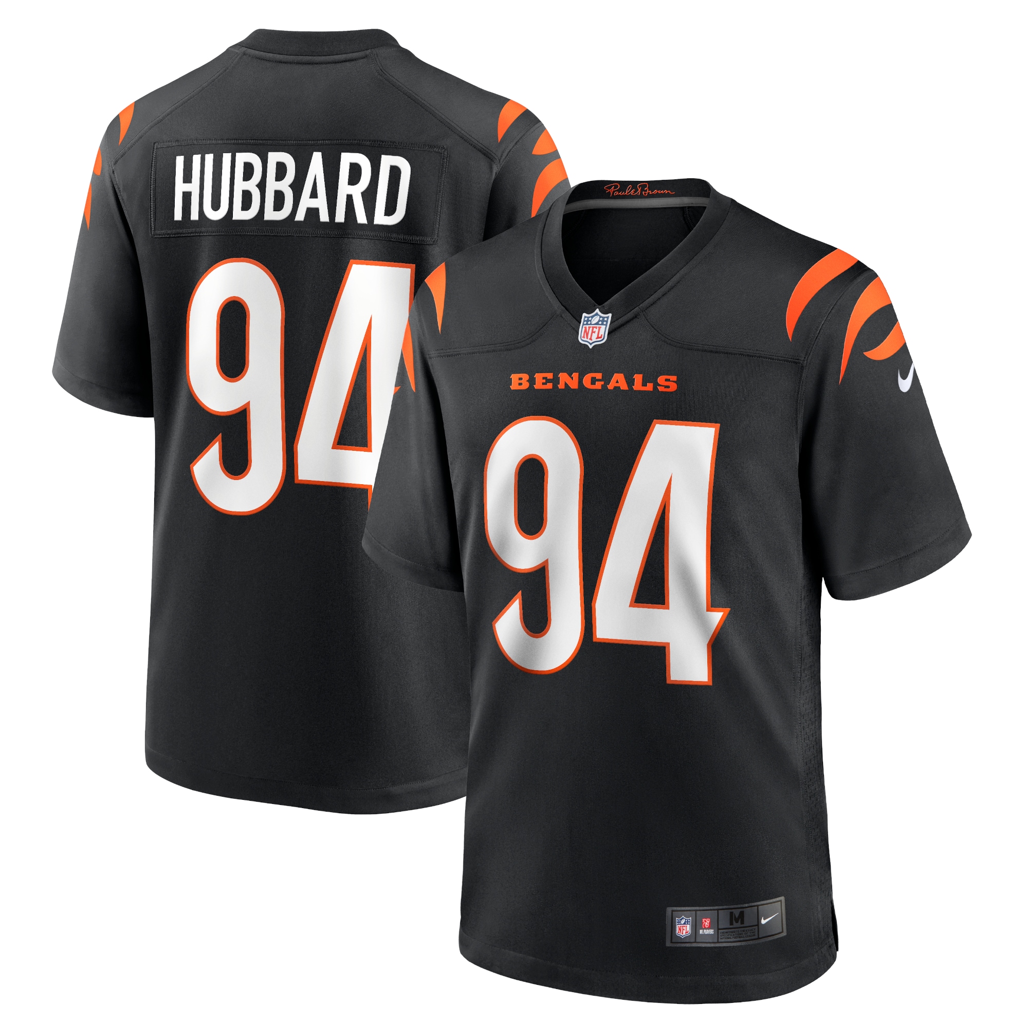 Men's Cincinnati Bengals Sam Hubbard Black Game Jersey JS2713 Saliibo