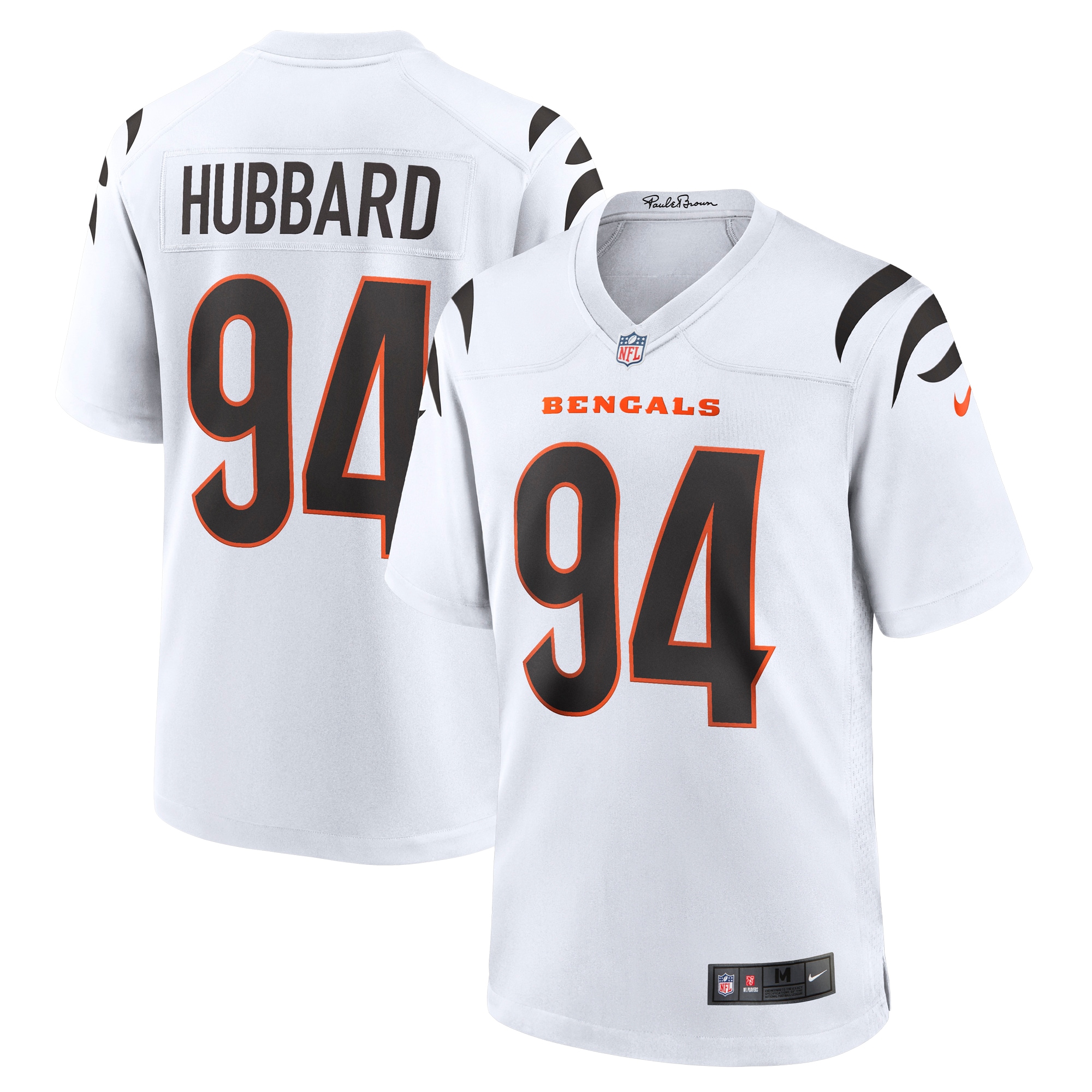 Men's Cincinnati Bengals Sam Hubbard White Game Jersey JS7611 Saliibo