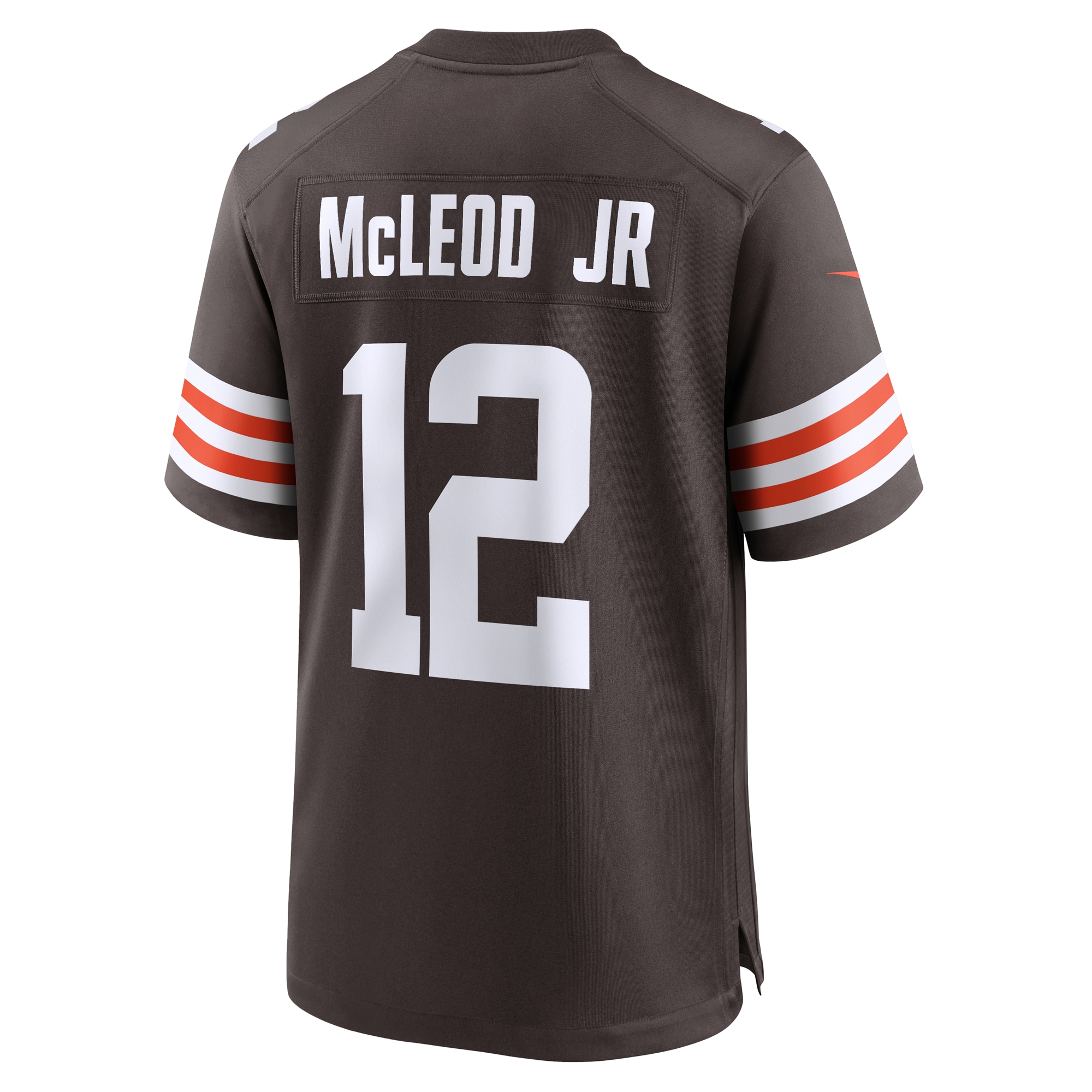 Men's Cleveland Browns Rodney McLeod Jr Brown Team Game Jersey JS5551 Saliibo - Image 3