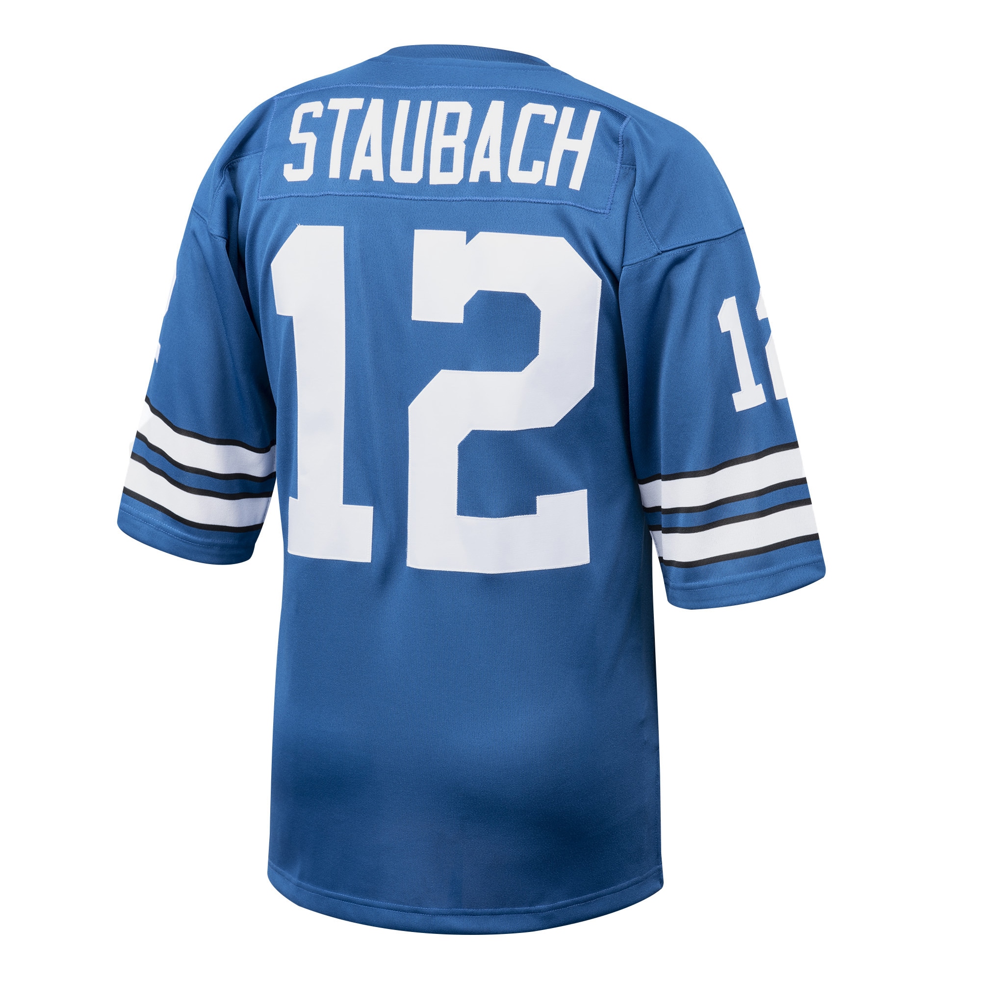 Men's Dallas Cowboys 1971 Roger Staubach Mitchell & Ness Royal Throwback Retired Player Jersey JS8337 Saliibo - Image 3