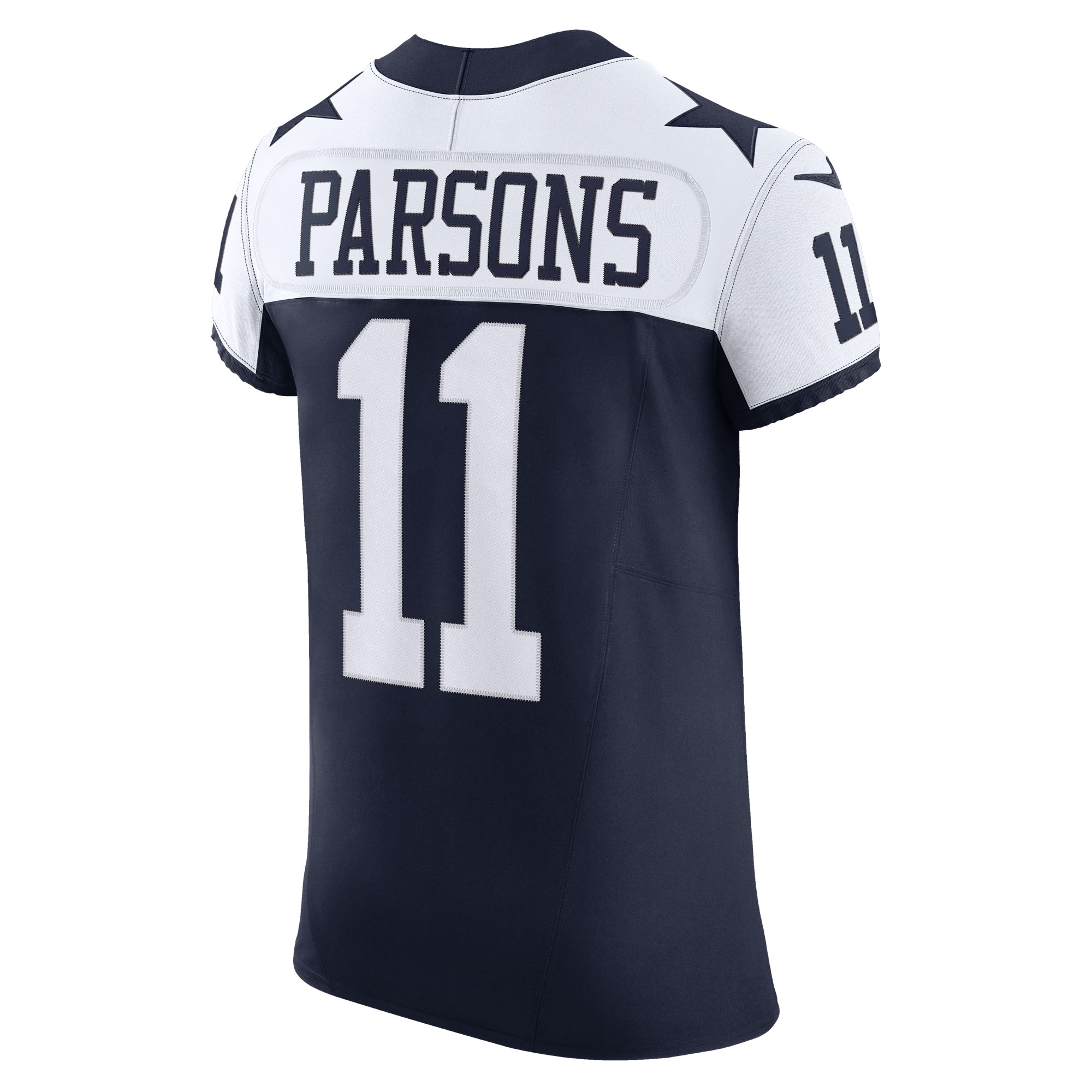 Men's Dallas Cowboys Micah Parsons Navy Alternate Vapor F.U.S.E. Elite Jersey JS3153 Saliibo - Image 3