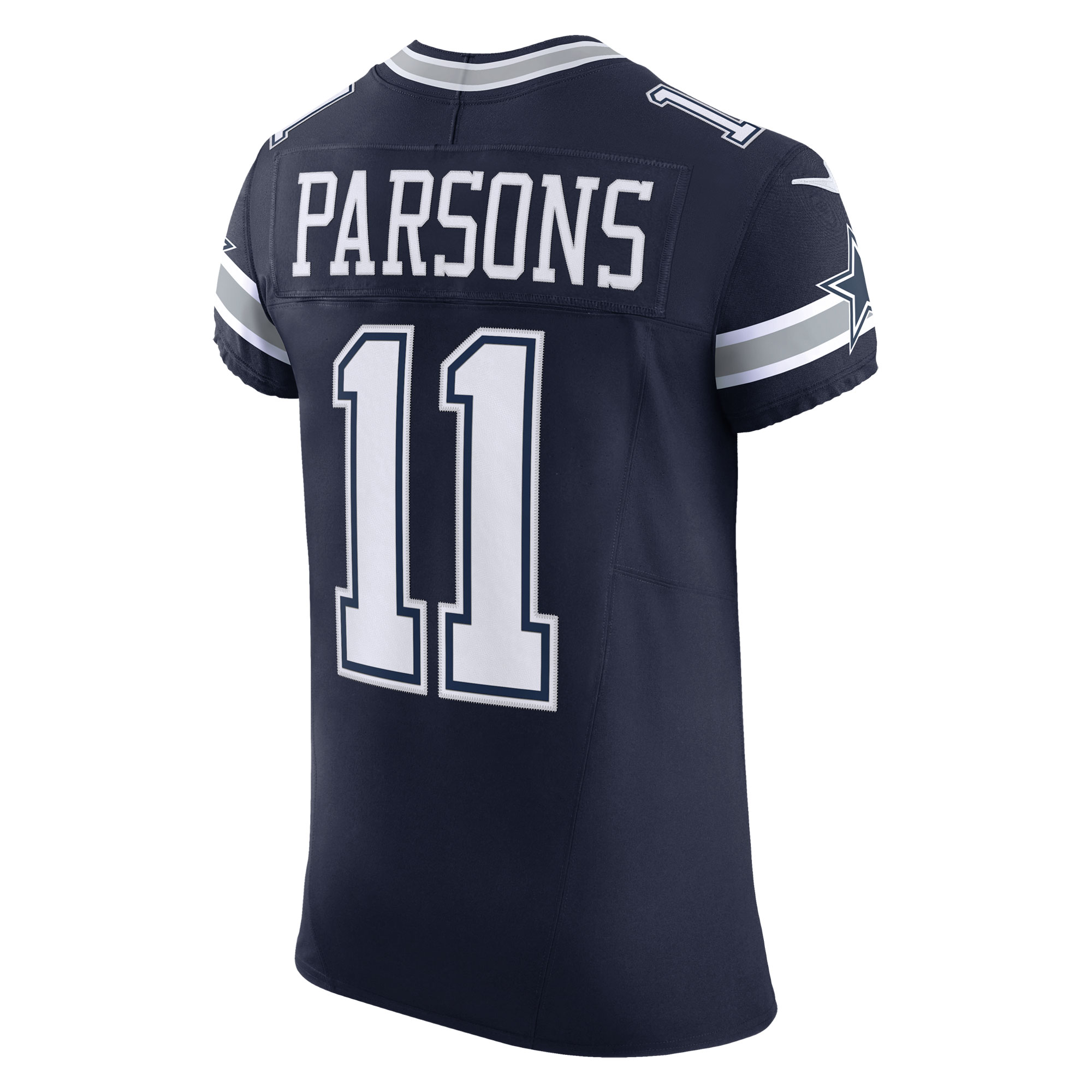 Men's Dallas Cowboys Micah Parsons Navy Vapor F.U.S.E. Elite Jersey JS9590 Saliibo - Image 3