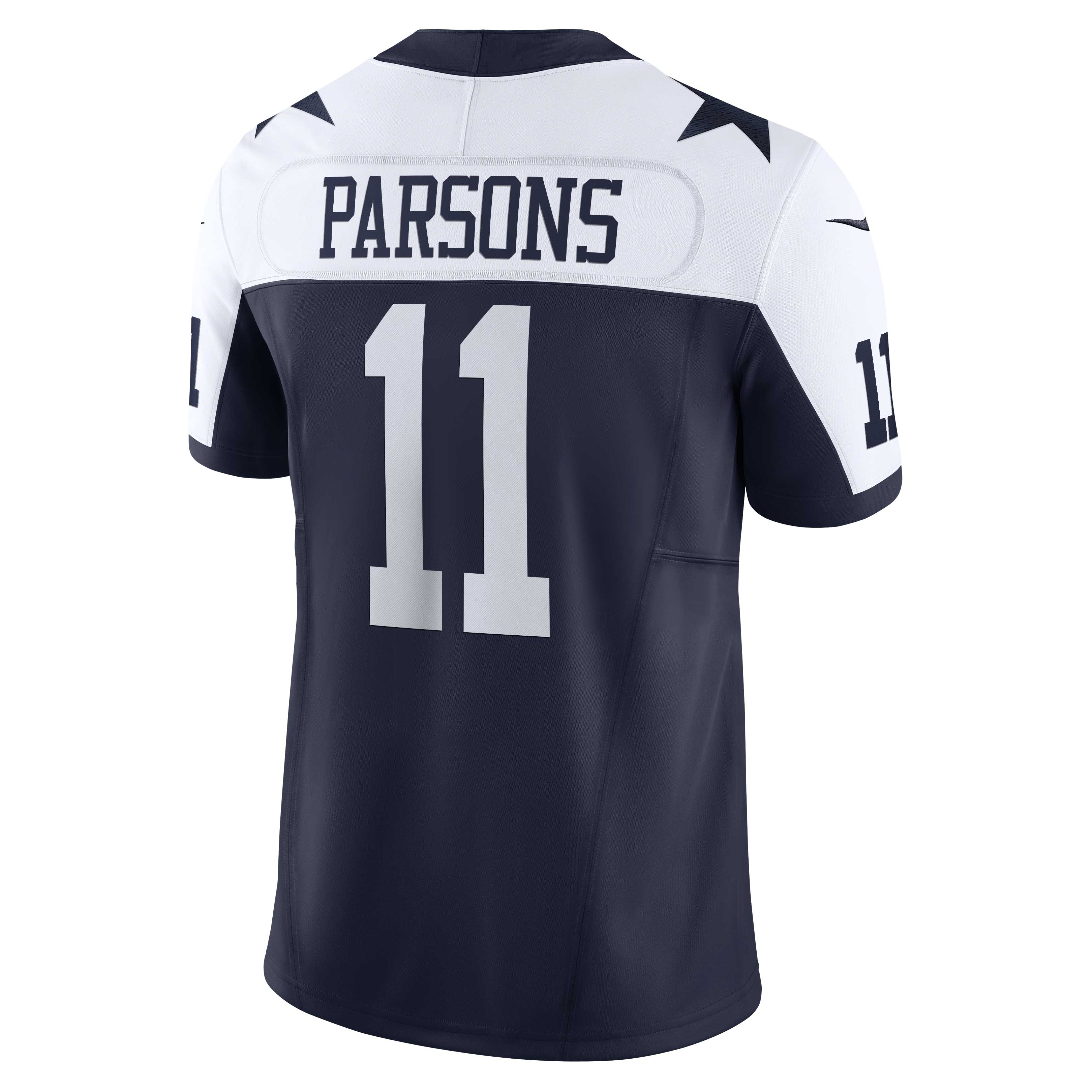 Men's Dallas Cowboys Micah Parsons Navy Vapor F.U.S.E. Limited Jersey JS7384 Saliibo - Image 3