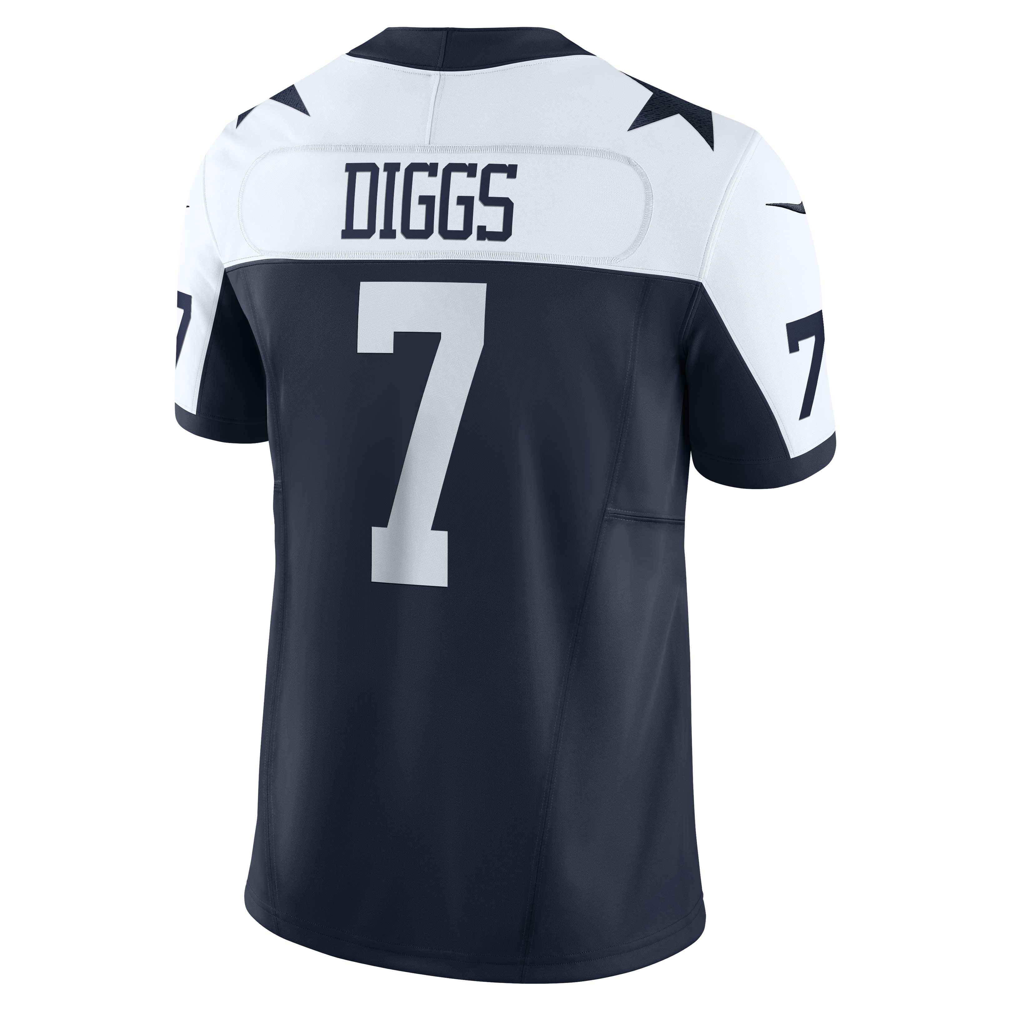 Men's Dallas Cowboys Trevon Diggs Navy Vapor F.U.S.E. Limited Jersey JS4687 Saliibo - Image 3