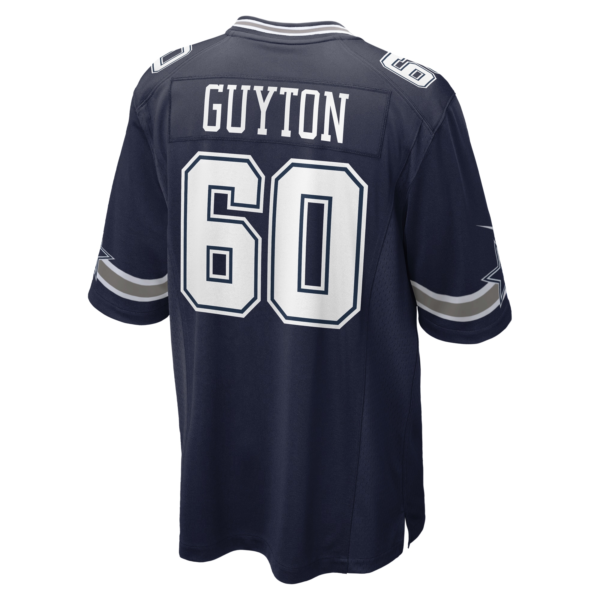 Men's Dallas Cowboys Tyler Guyton Navy Player Game Jersey JS3492 Saliibo - Image 3