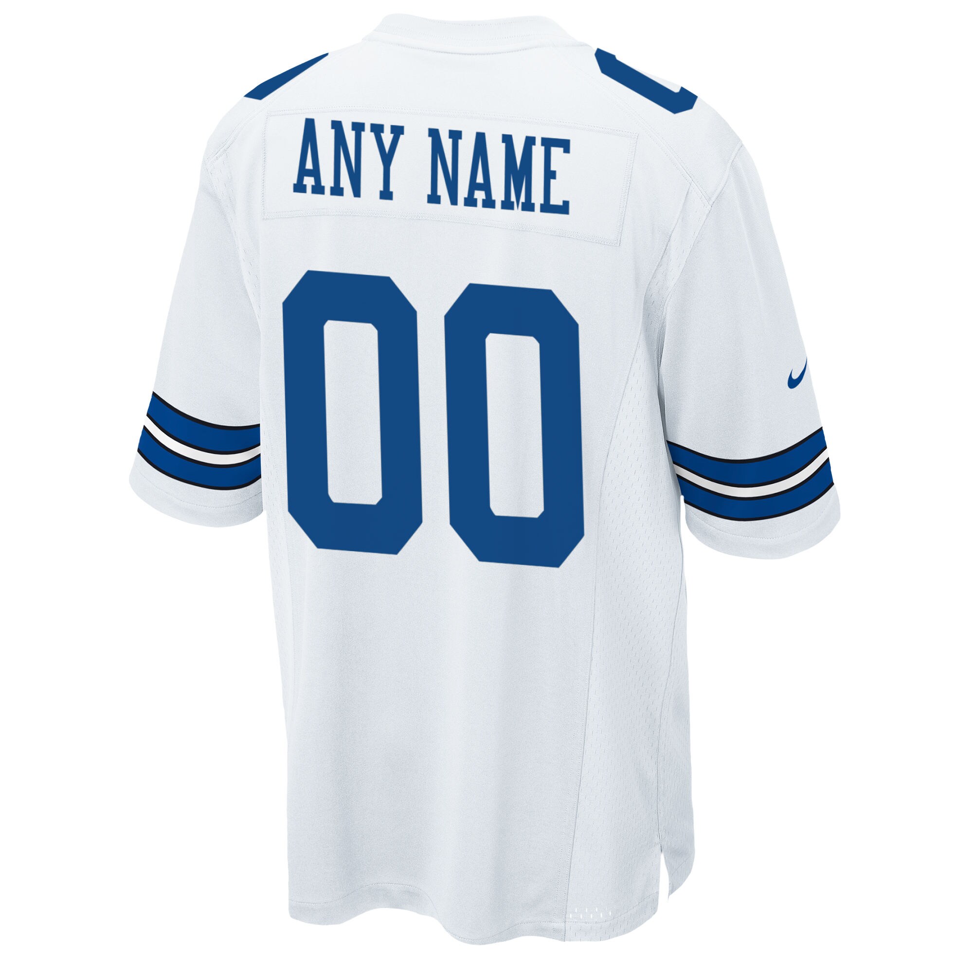 Men's Dallas Cowboys White Custom Game Jersey JS9115 Saliibo - Image 3