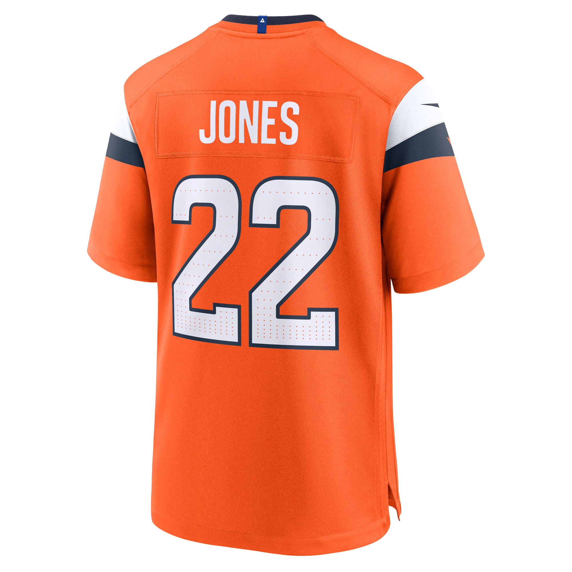 Men's Denver Broncos Brandon Jones Orange Team Game Jersey JS1660 Saliibo - Image 3