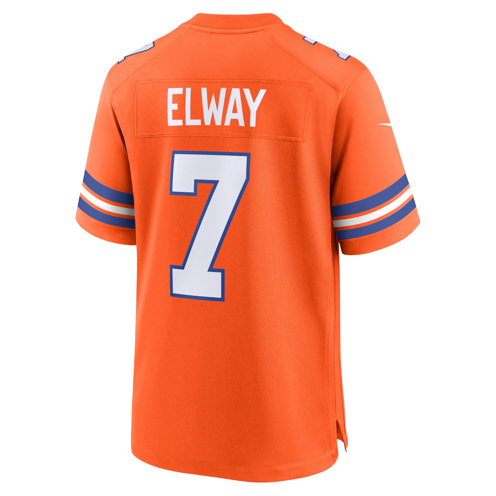 Men's Denver Broncos John Elway Orange Mile High Collection 1977 Throwback Retired Player Game Jersey JS4638 Saliibo - Image 3