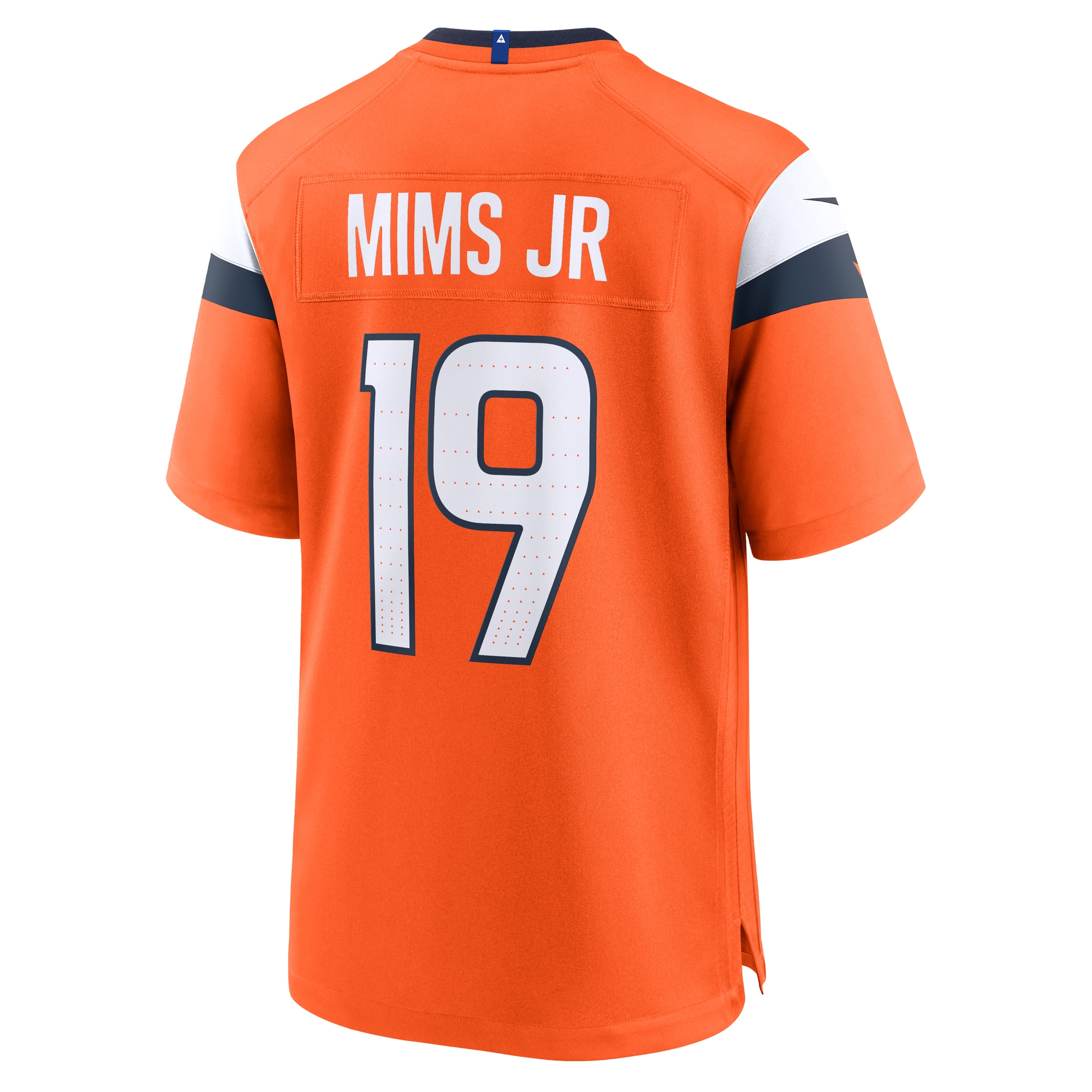Men's Denver Broncos Marvin Mims Jr Orange Team Game Jersey JS9022 Saliibo - Image 3