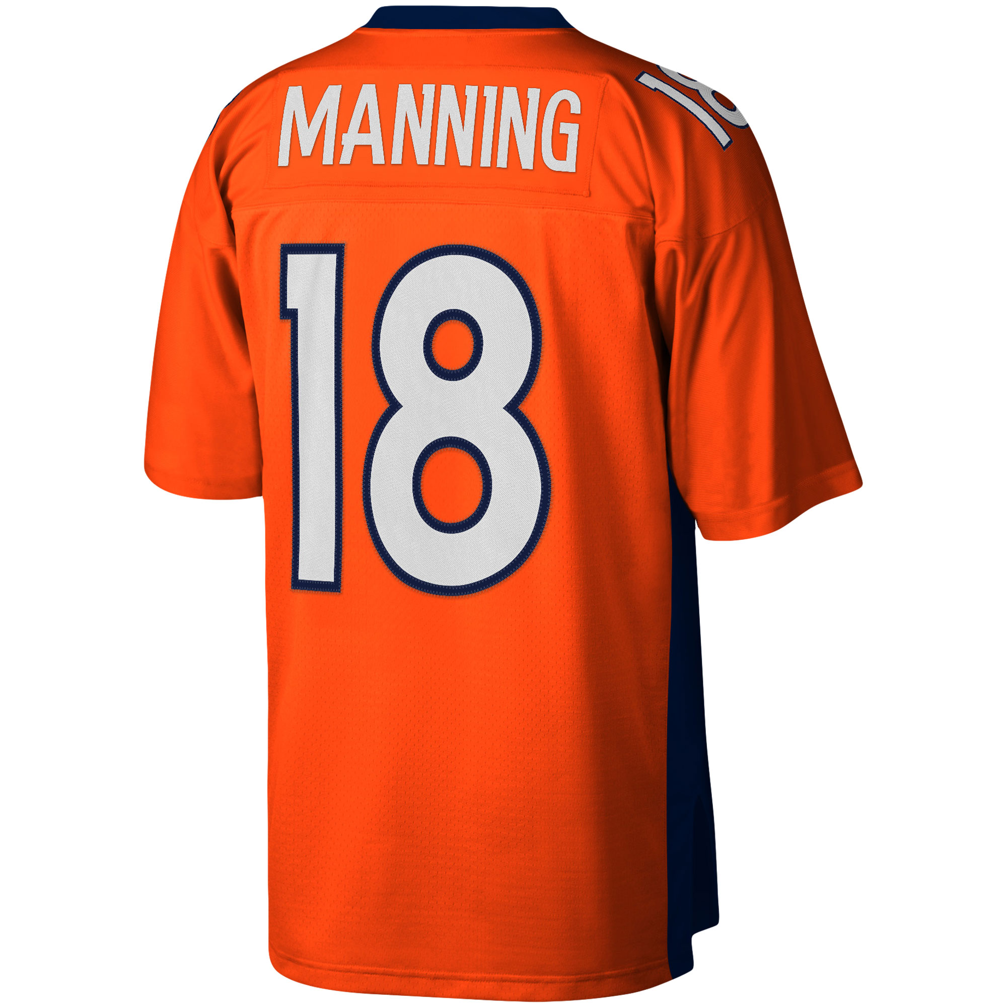 Men's Denver Broncos Peyton Manning Mitchell & Ness Orange Legacy Jersey JS2467 Saliibo - Image 3