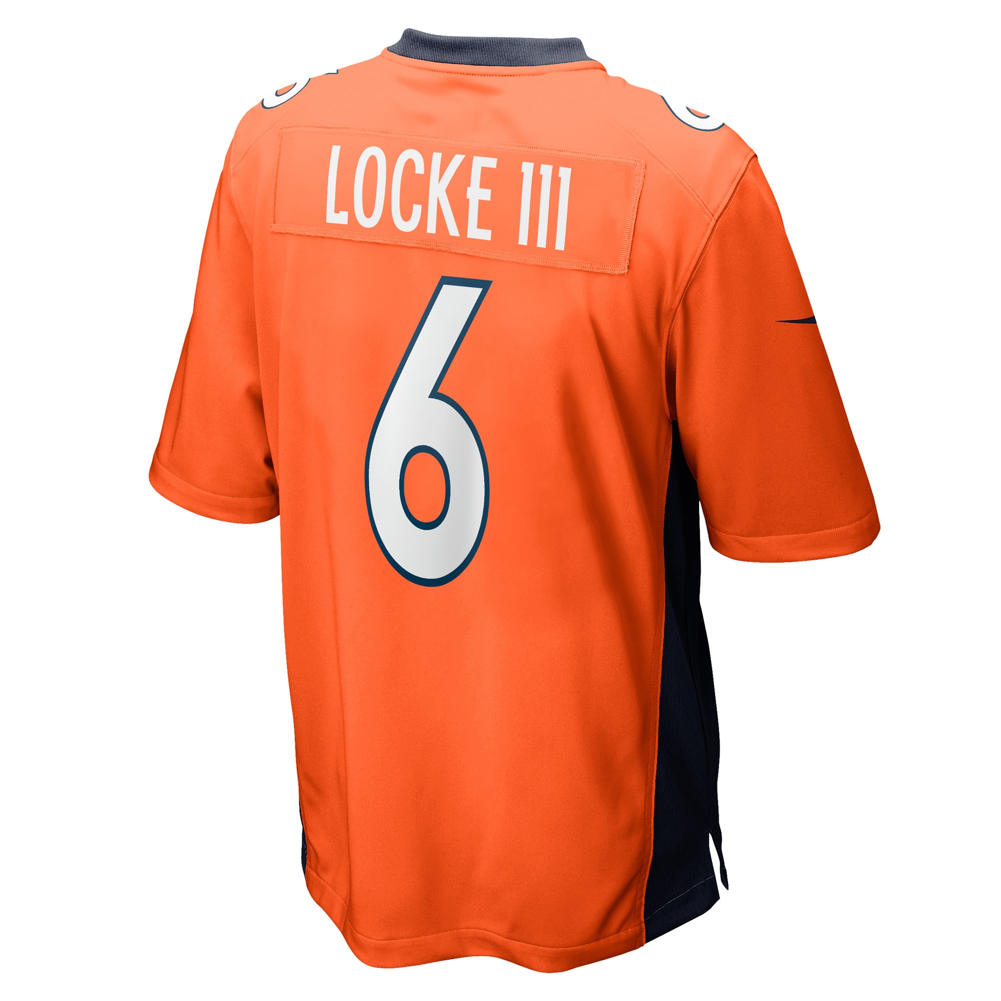 Men's Denver Broncos P.J. Locke Orange Game Player Jersey JS5639 Saliibo - Image 3