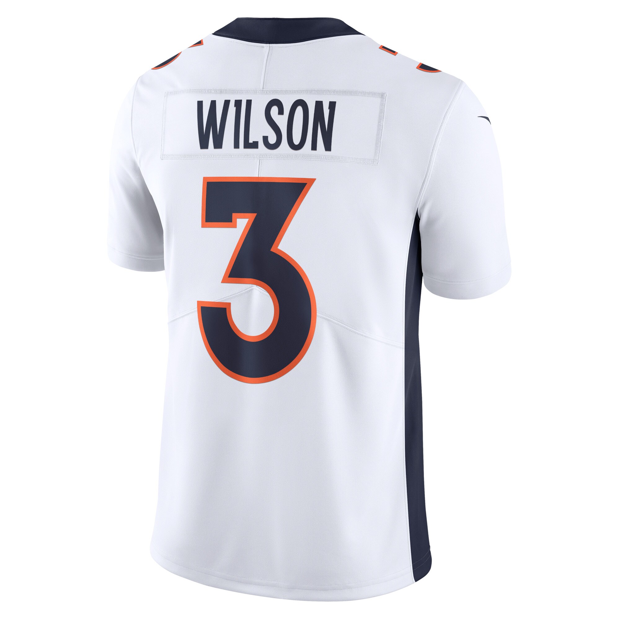 Men's Denver Broncos Russell Wilson White Vapor Untouchable Limited Jersey JS9515 Saliibo - Image 3