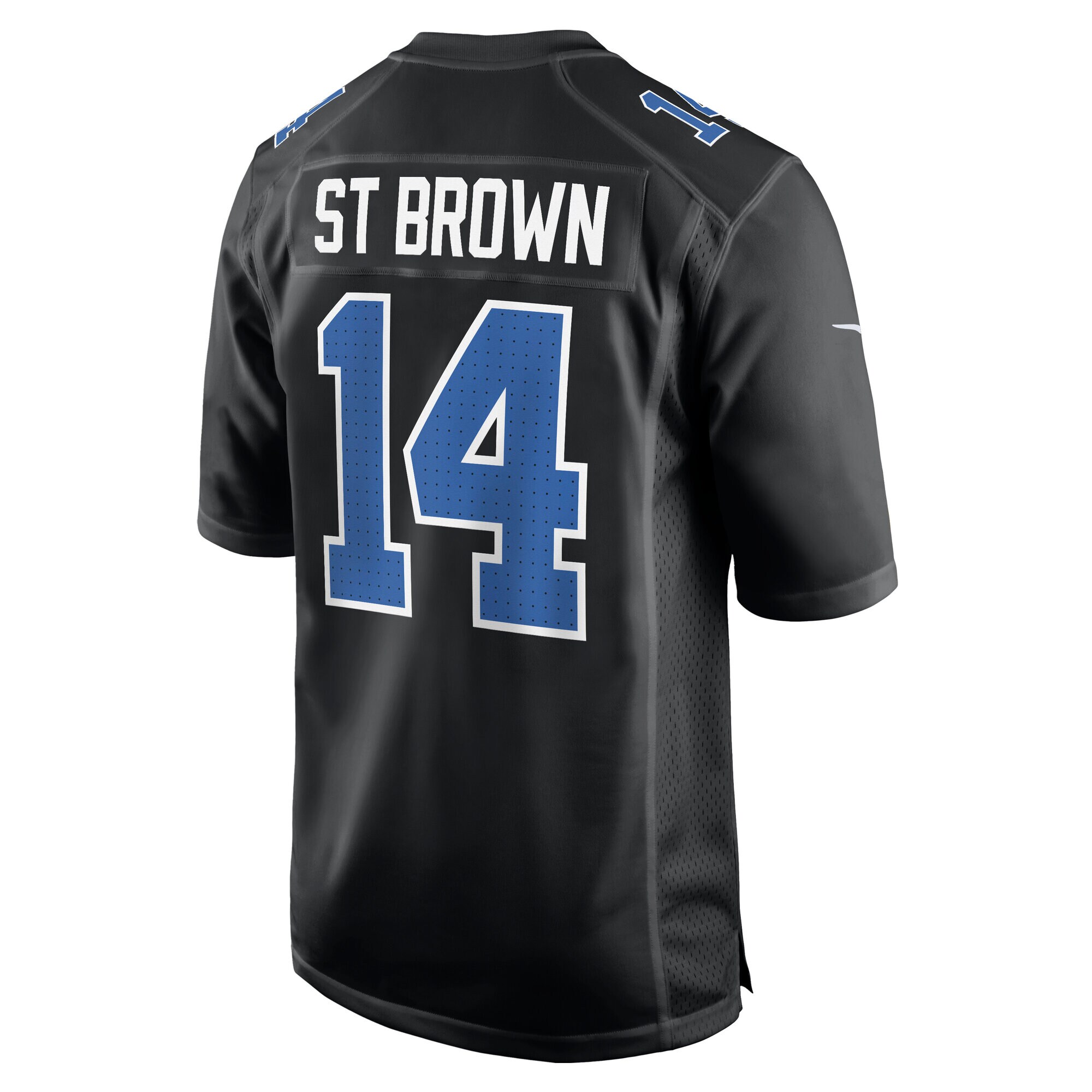 Men's Detroit Lions Amon-Ra St. Brown Carbon Black Carbon Fashion Jersey JS3371 Saliibo - Image 3