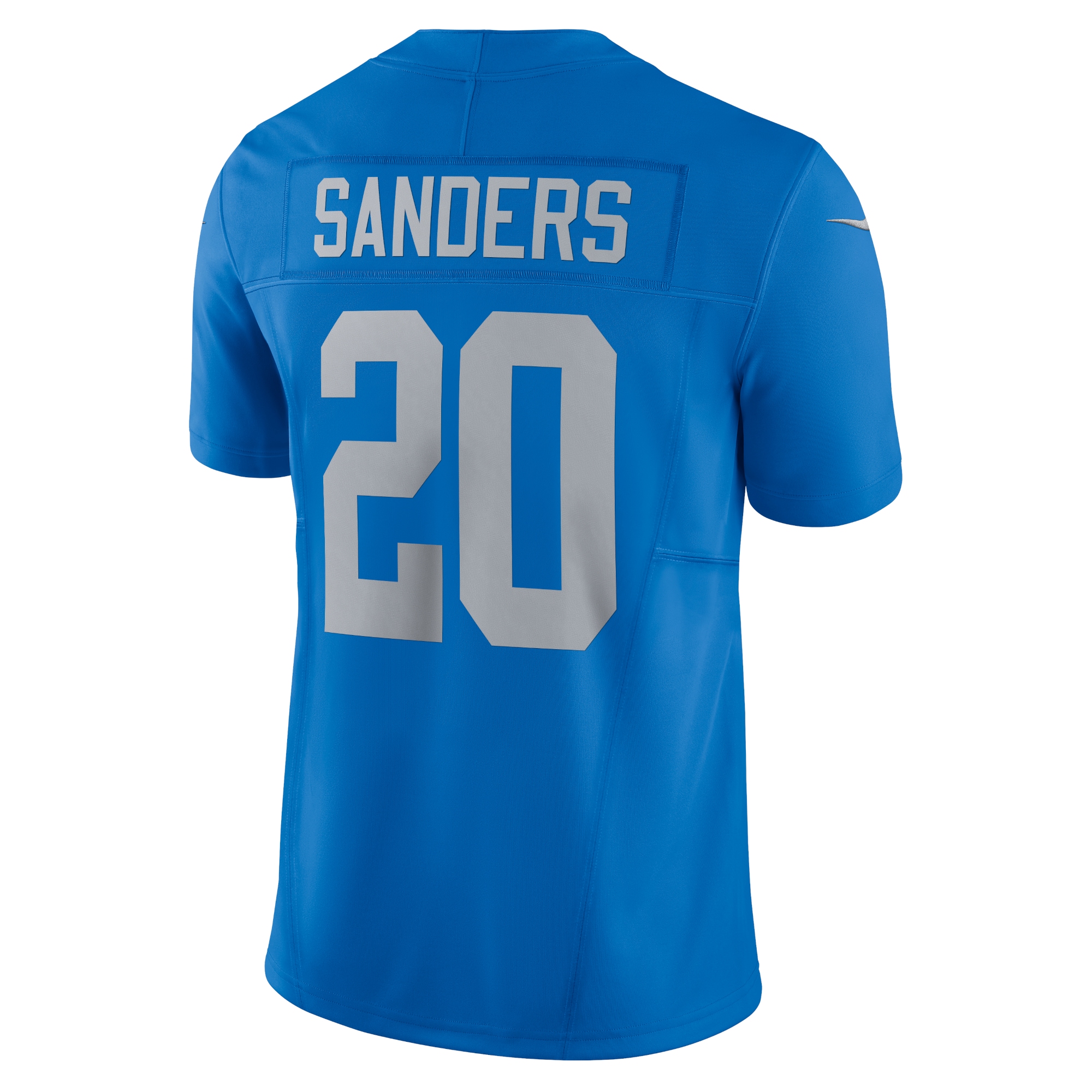 Men's Detroit Lions Barry Sanders Blue Vapor F.U.S.E. Alternate Limited Jersey JS1941 Saliibo - Image 3