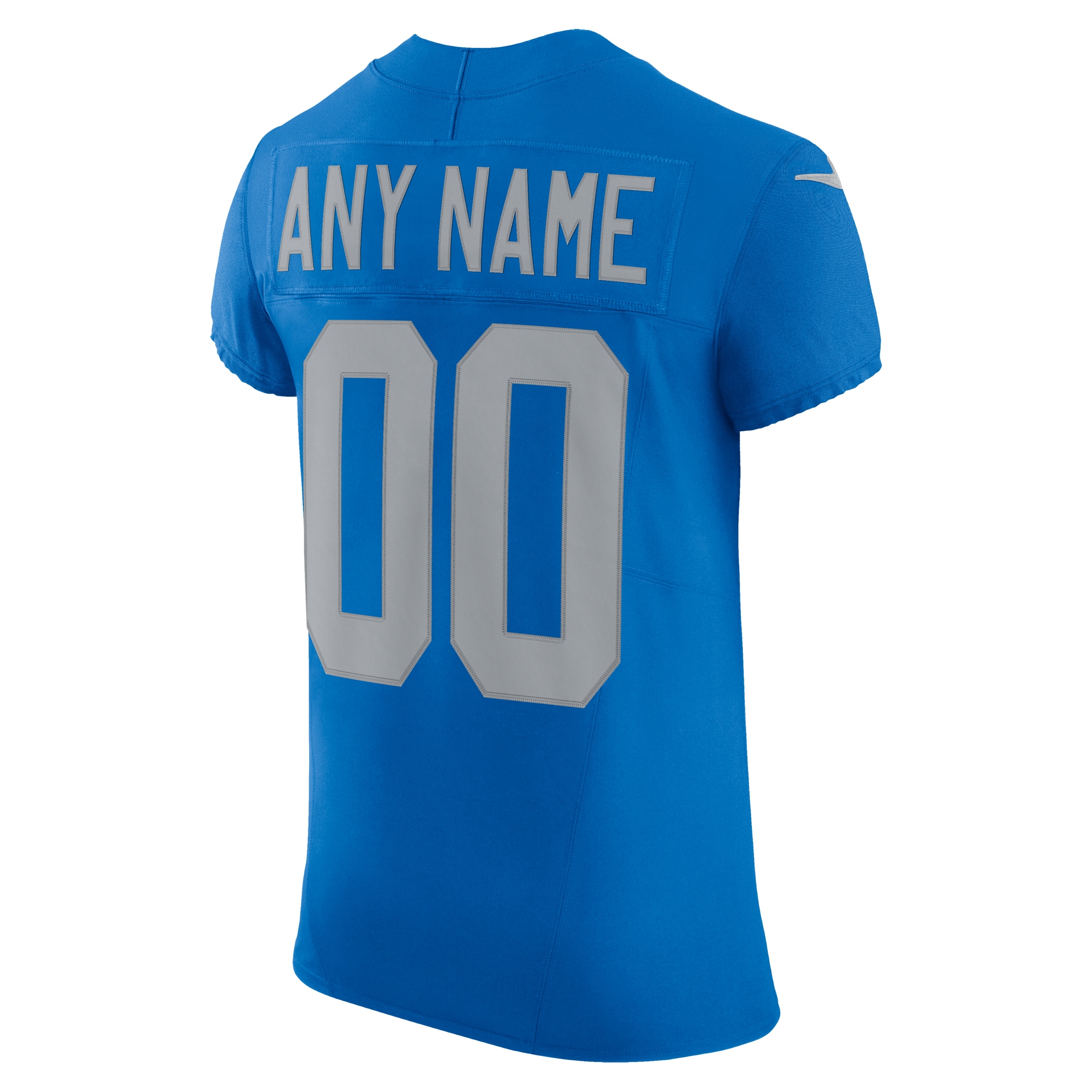 Men's Detroit Lions Blue Alternate Vapor F.U.S.E. Elite Custom Jersey JS6640 Saliibo - Image 3