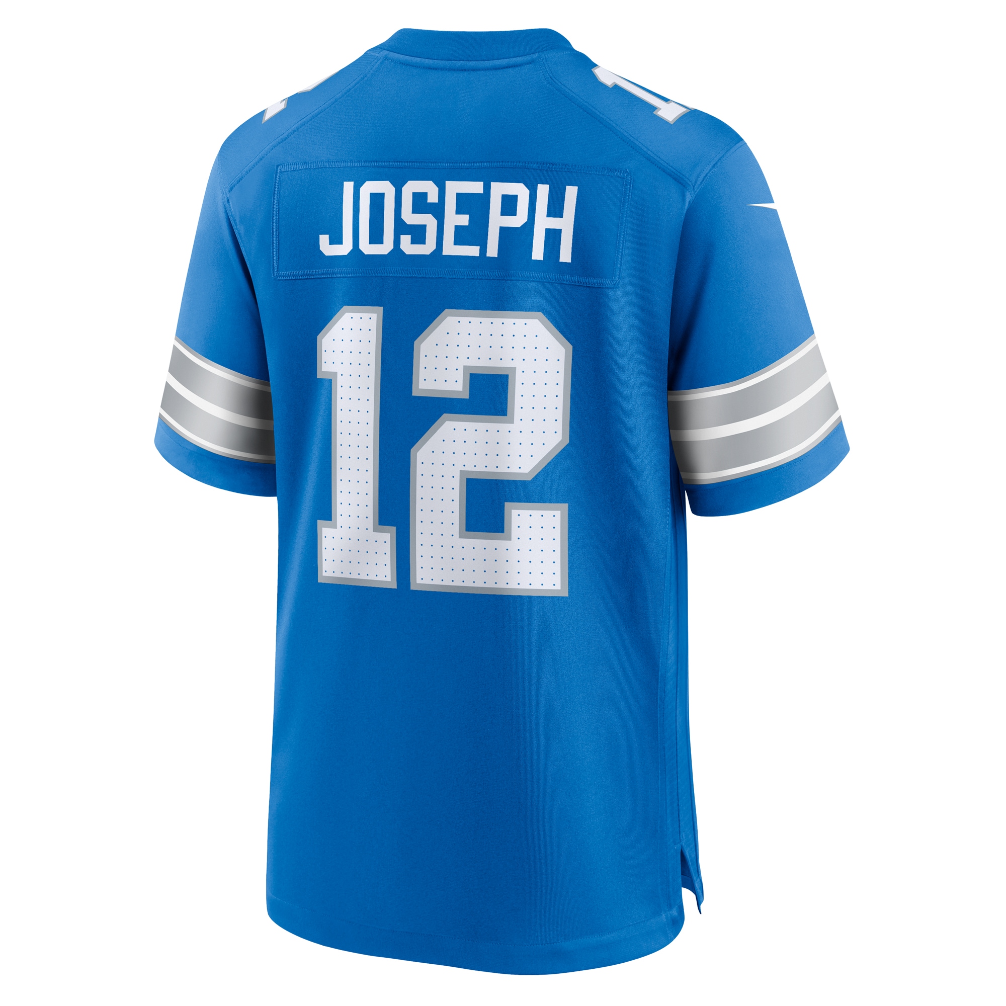Men's Detroit Lions Brandon Joseph Blue Team Game Jersey JS2755 Saliibo - Image 3