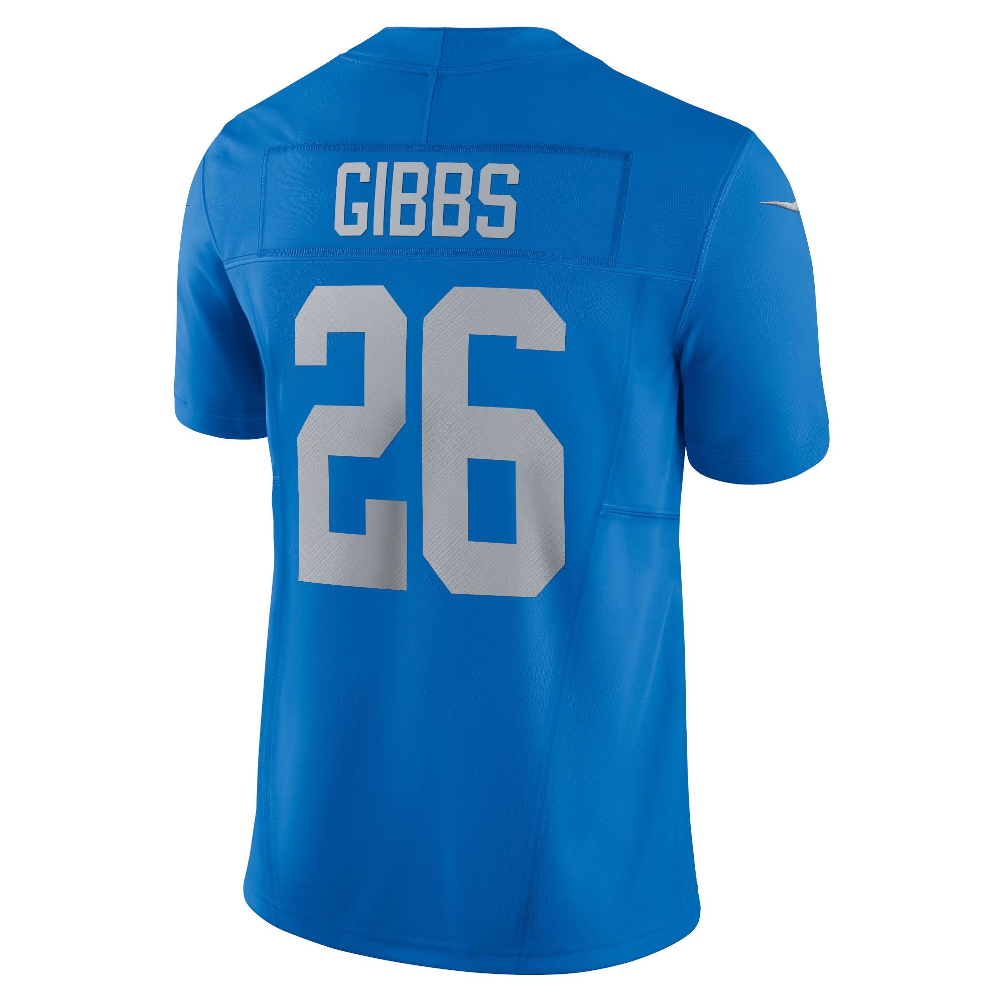 Men's Detroit Lions Jahmyr Gibbs Blue Vapor F.U.S.E. Alternate Limited Jersey JS5921 Saliibo - Image 3