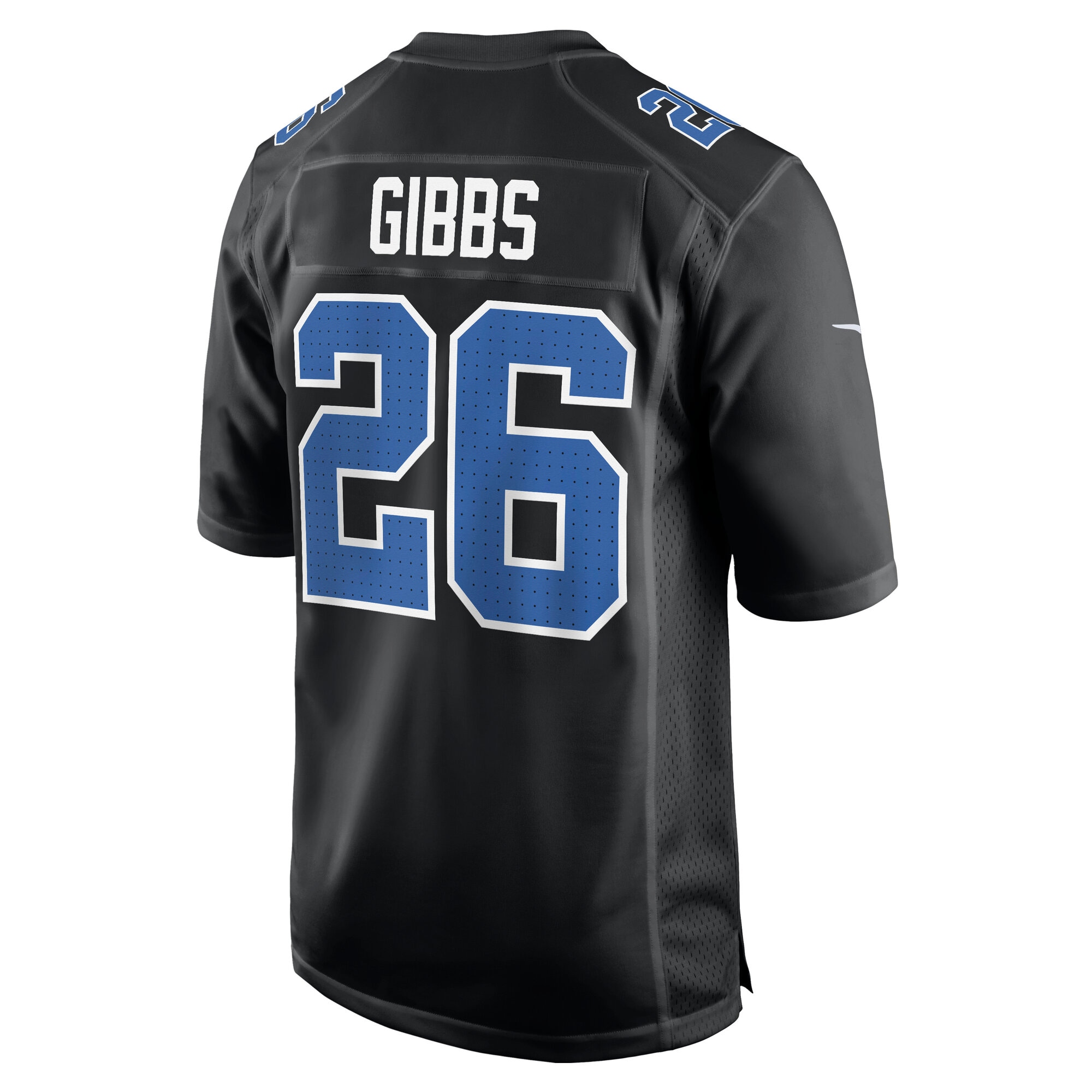Men's Detroit Lions Jahmyr Gibbs Carbon Black Fashion Jersey JS6519 Saliibo - Image 3