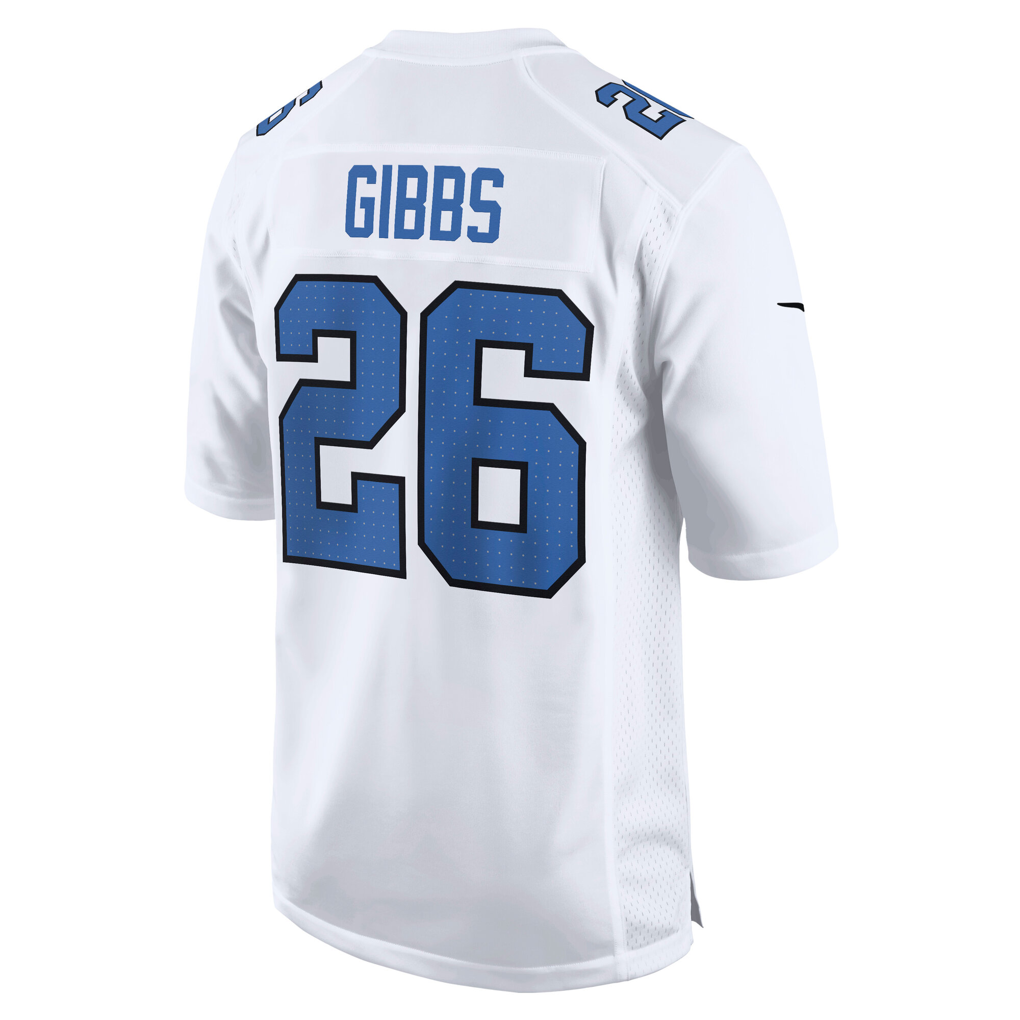 Men's Detroit Lions Jahmyr Gibbs White Tundra Fashion Game Jersey JS3903 Saliibo - Image 3