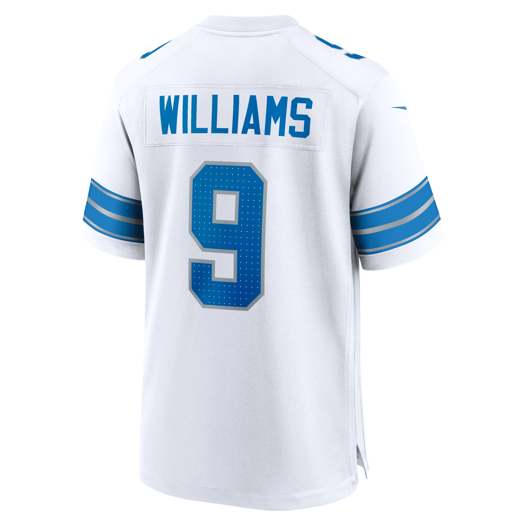Men's Detroit Lions Jameson Williams White White Game Jersey JS3908 Saliibo - Image 3