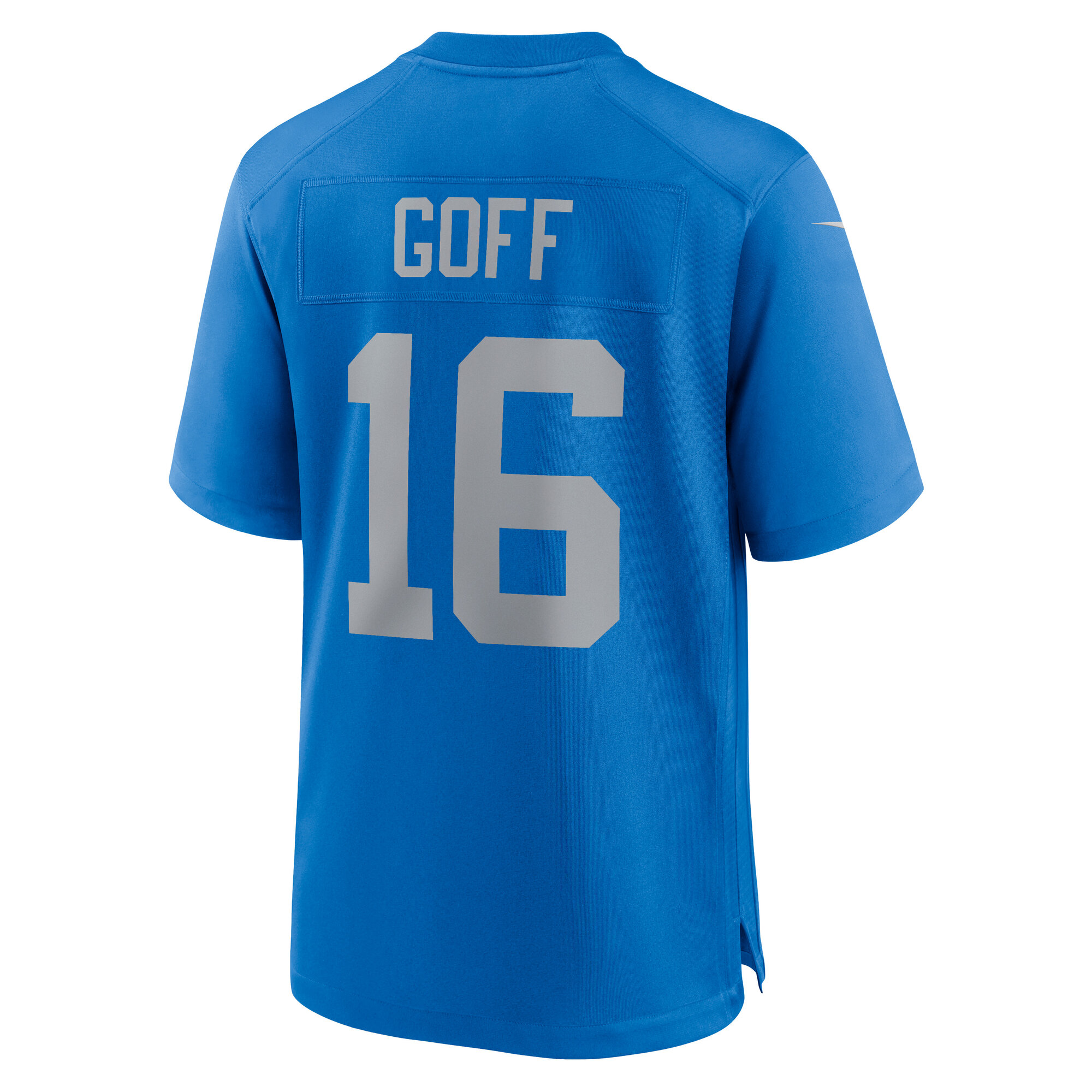 Men's Detroit Lions Jared Goff Blue Alternate Game Jersey JS8887 Saliibo - Image 3