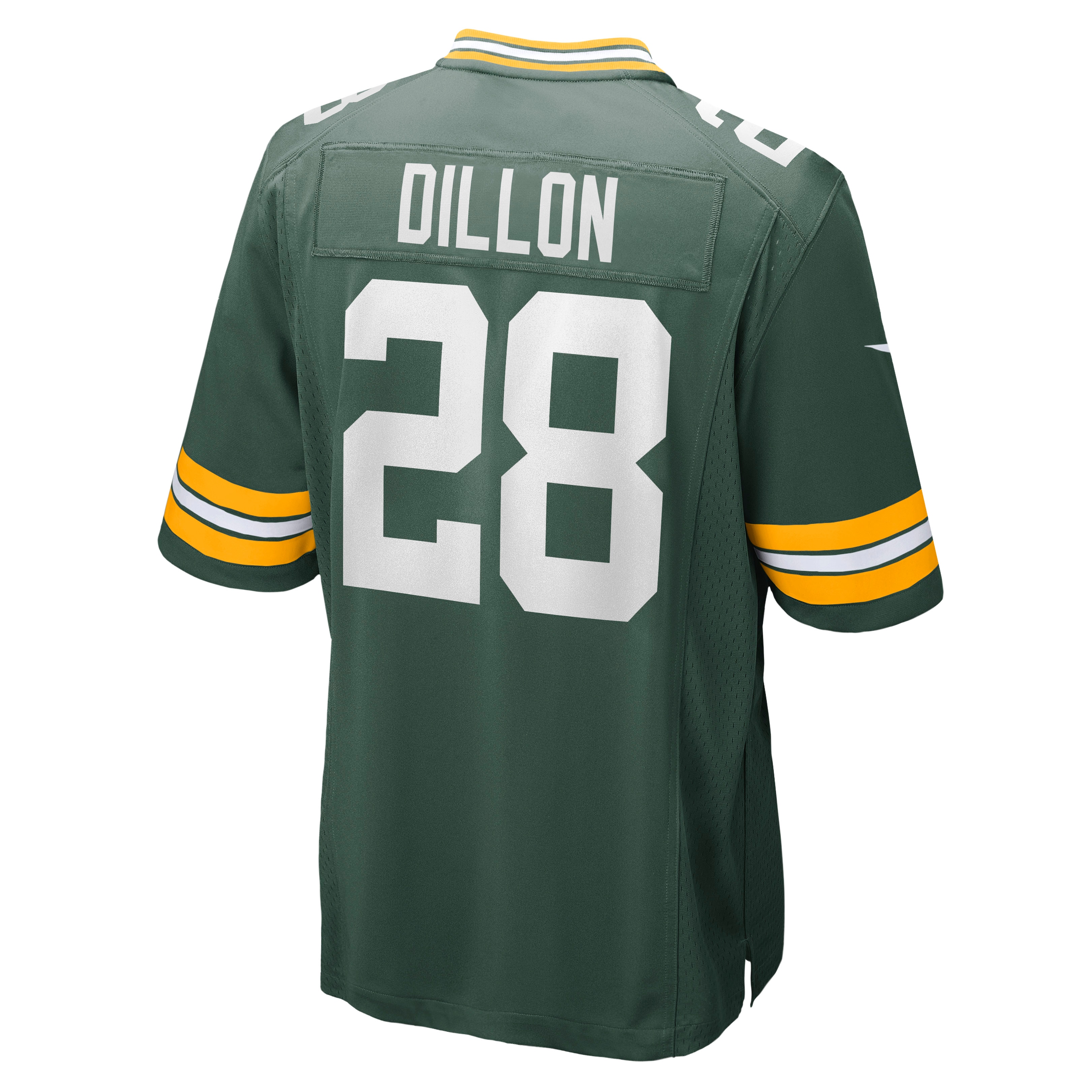 Men's Green Bay Packers AJ Dillon Green Game Jersey JS7621 Saliibo - Image 3