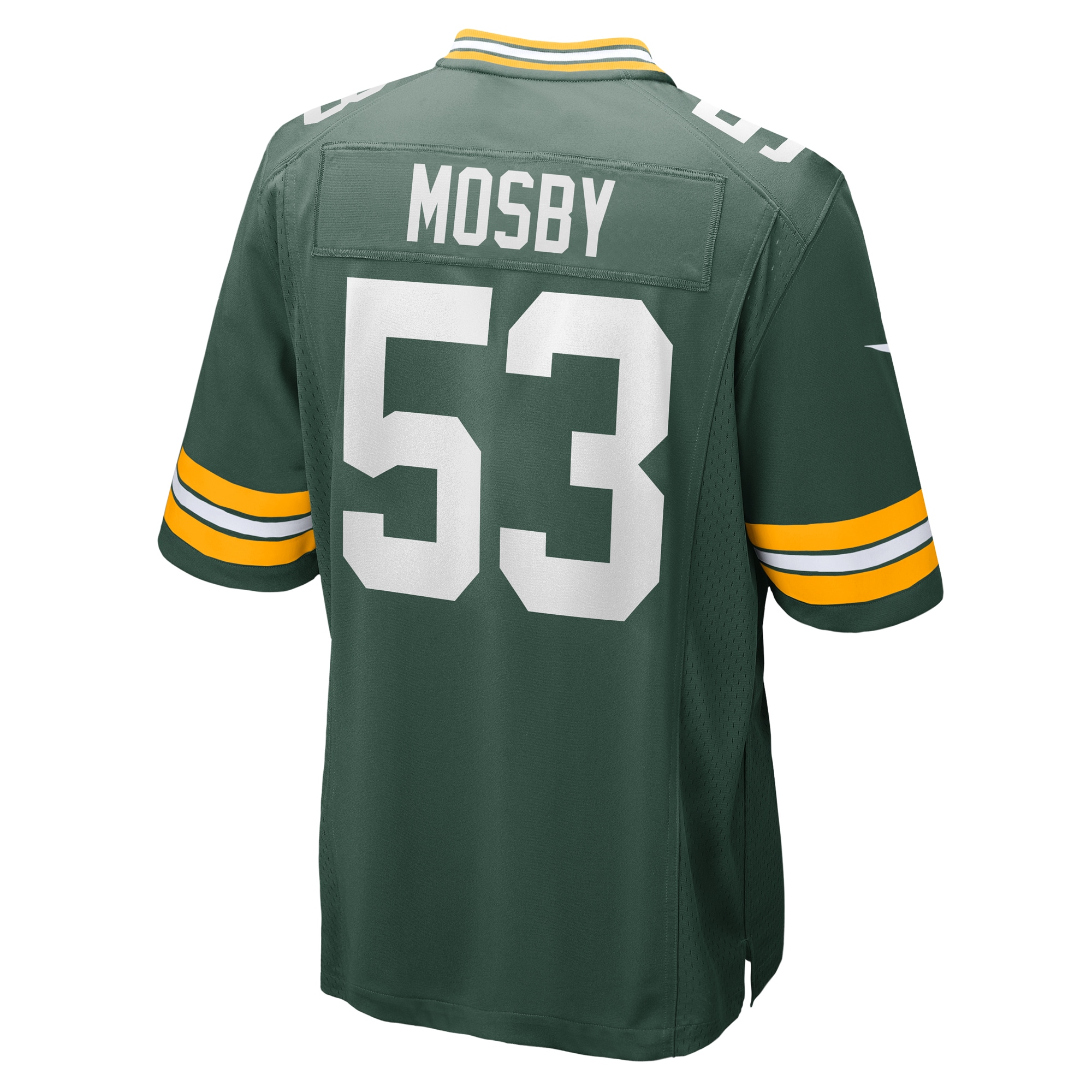 Men's Green Bay Packers Arron Mosby Green Team Game Jersey JS3589 Saliibo - Image 3