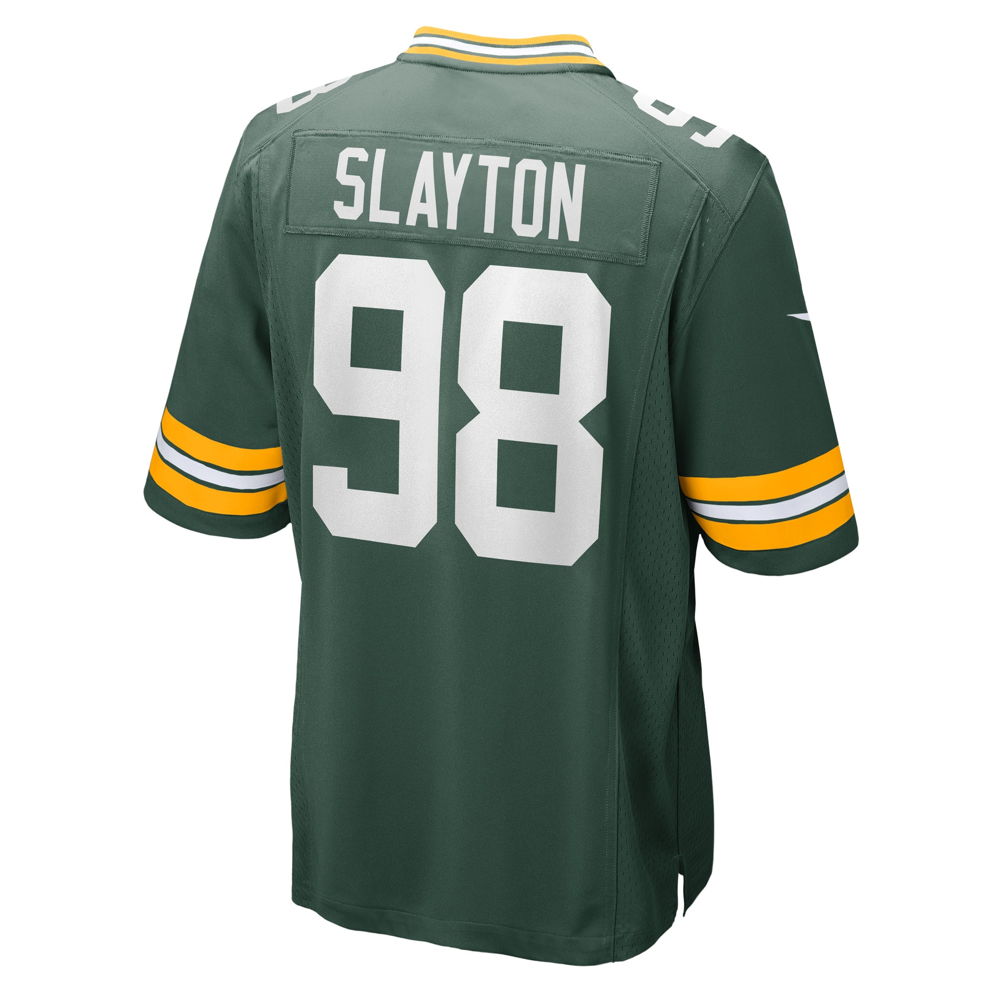 Men's Green Bay Packers Chris Slayton Green Game Player Jersey JS4392 Saliibo - Image 3