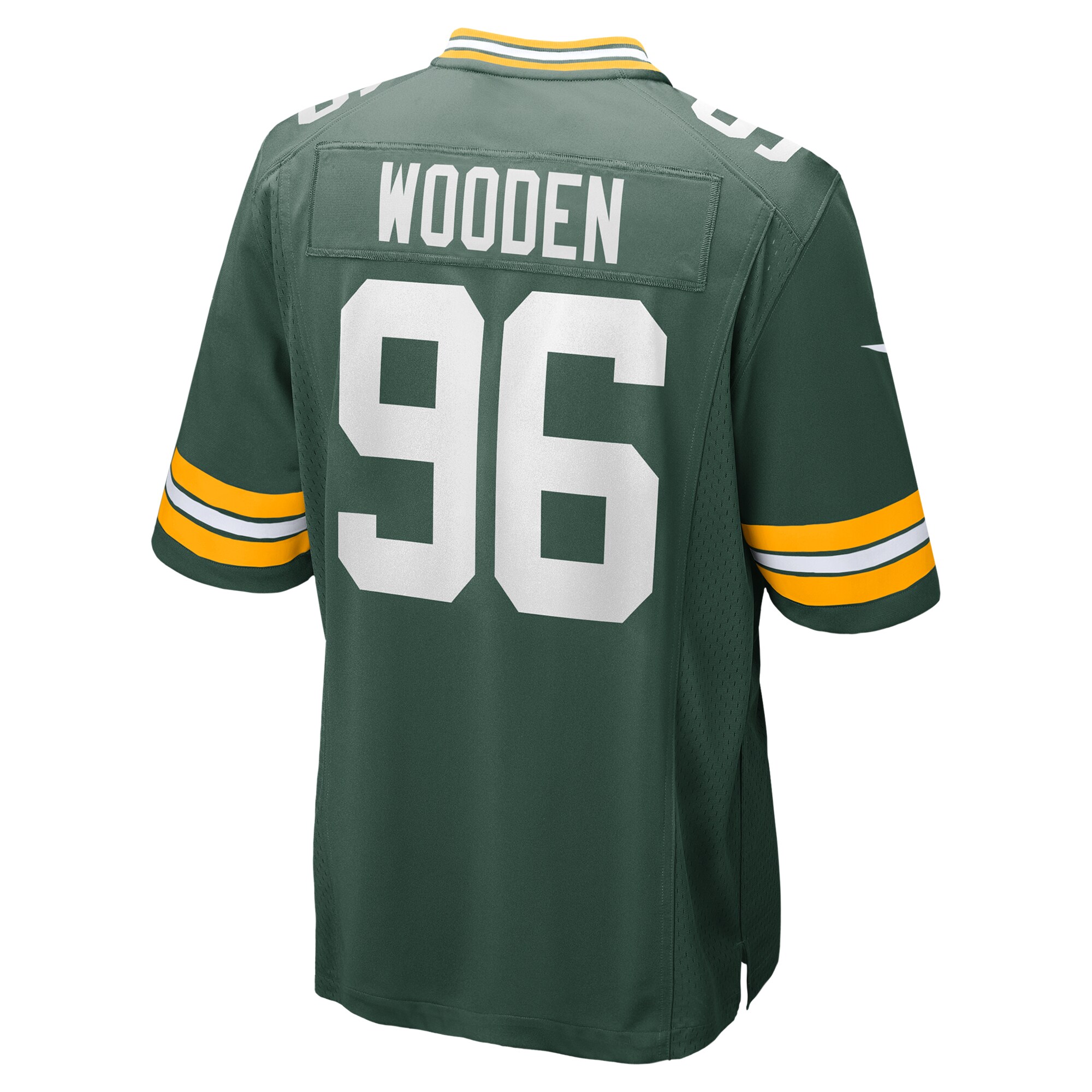 Men's Green Bay Packers Colby Wooden Green Game Jersey JS9849 Saliibo - Image 3