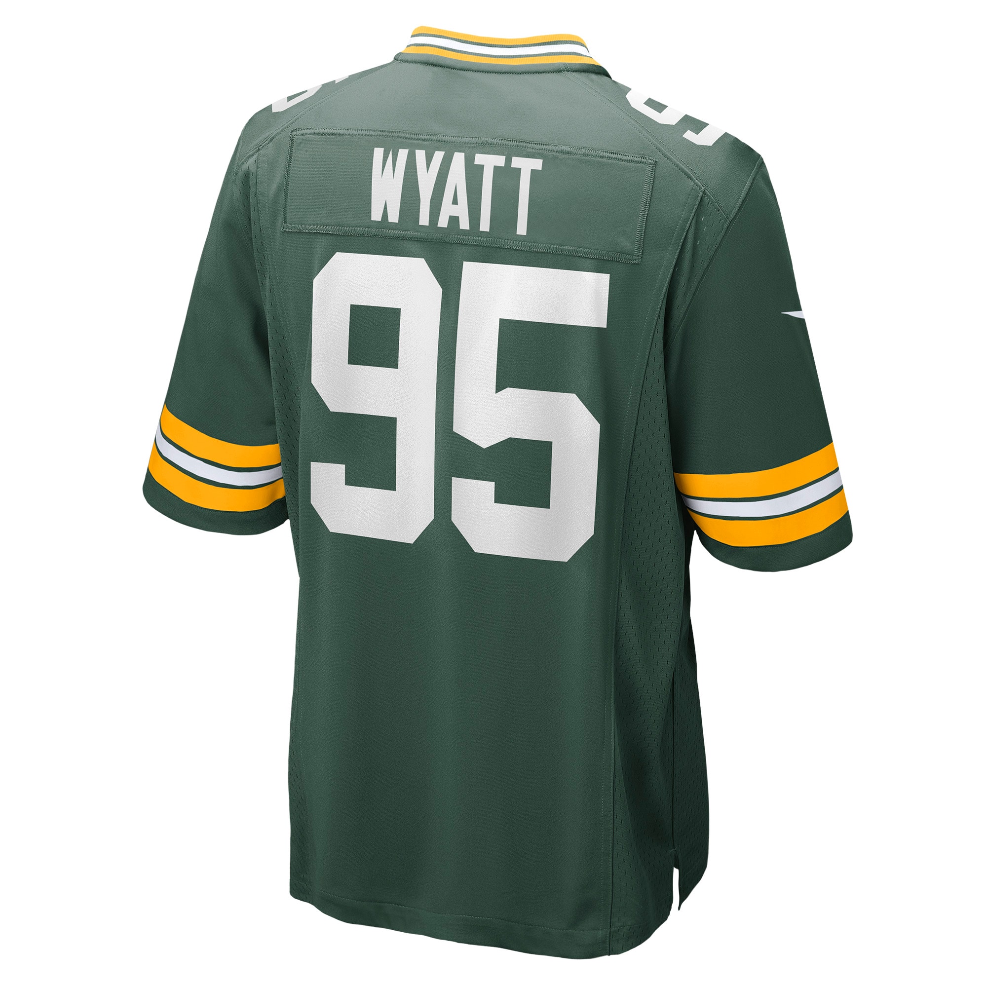 Men's Green Bay Packers Devonte Wyatt Green Player Game Jersey JS1365 Saliibo - Image 3