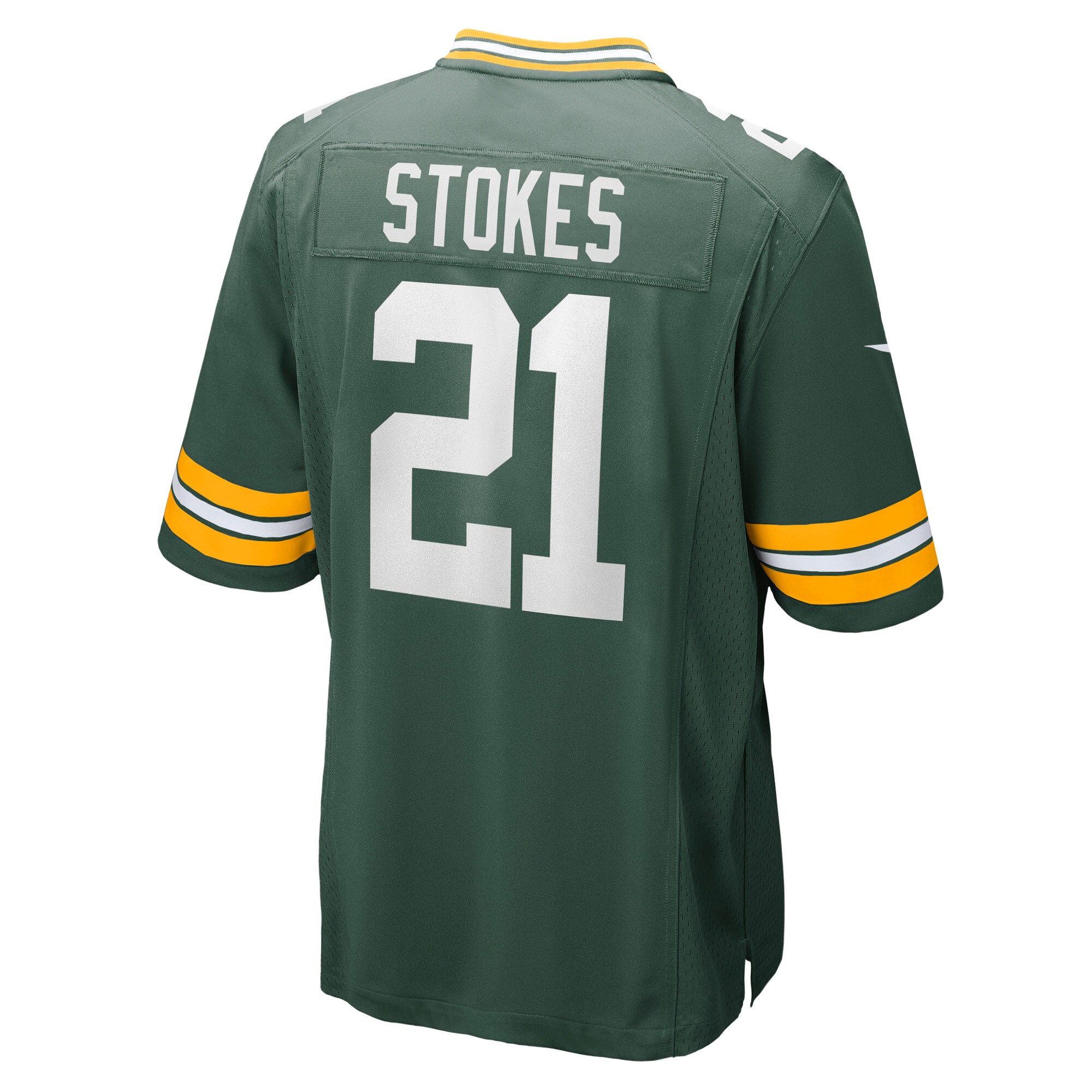 Men's Green Bay Packers Eric Stokes Green Player Game Jersey JS8430 Saliibo - Image 3