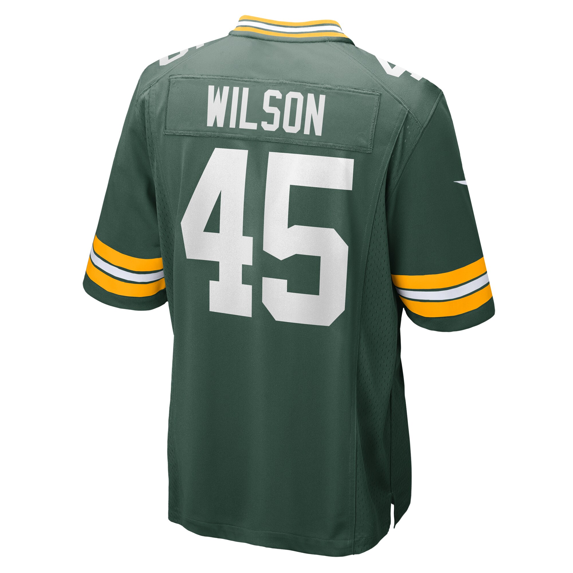 Men's Green Bay Packers Eric Wilson Green Home Game Player Jersey JS4363 Saliibo - Image 3