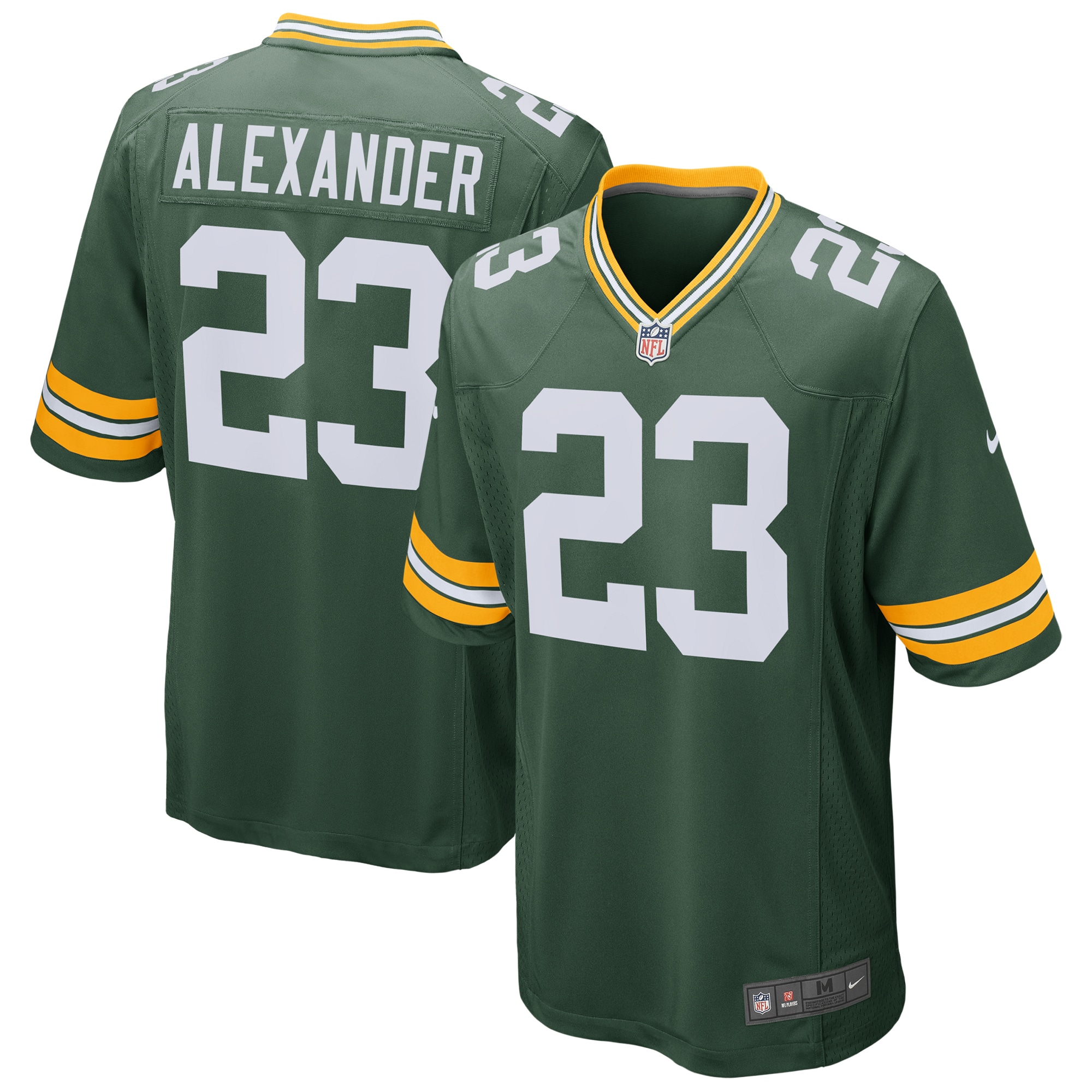 Men's Green Bay Packers Jaire Alexander Green Game Jersey JS9151 Saliibo