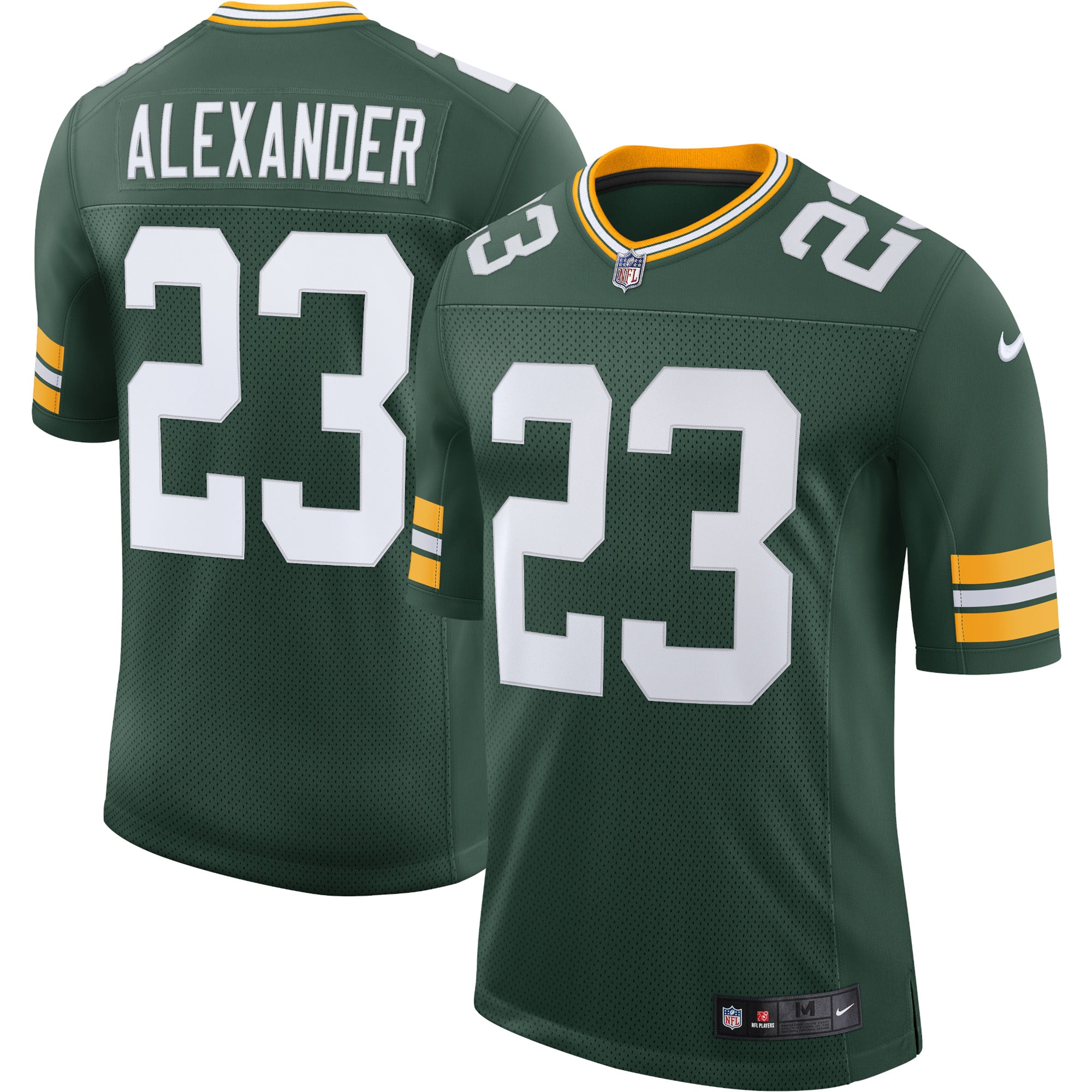 Men's Green Bay Packers Jaire Alexander Green Limited Jersey JS6093 Saliibo
