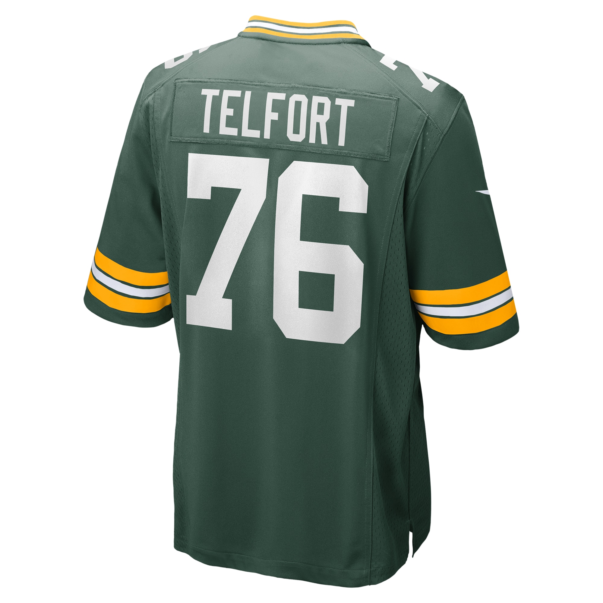 Men's Green Bay Packers Kadeem Telfort Green Game Jersey JS2372 Saliibo - Image 3