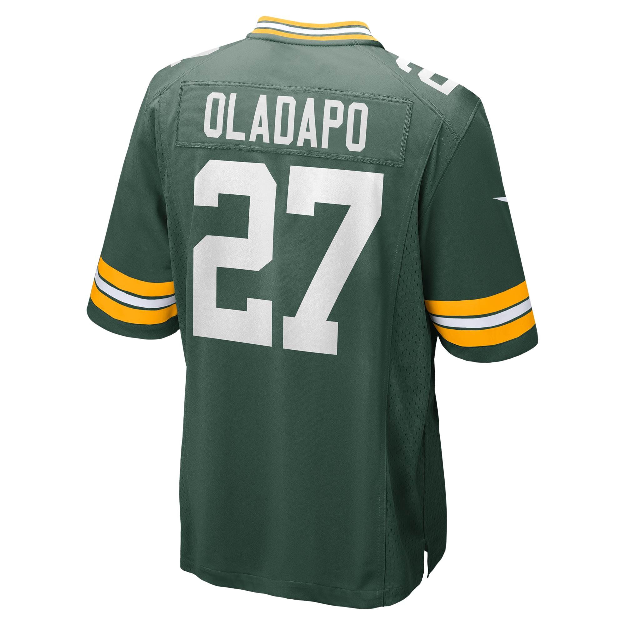 Men's Green Bay Packers Kitan Oladapo Green Game Jersey JS5556 Saliibo - Image 3
