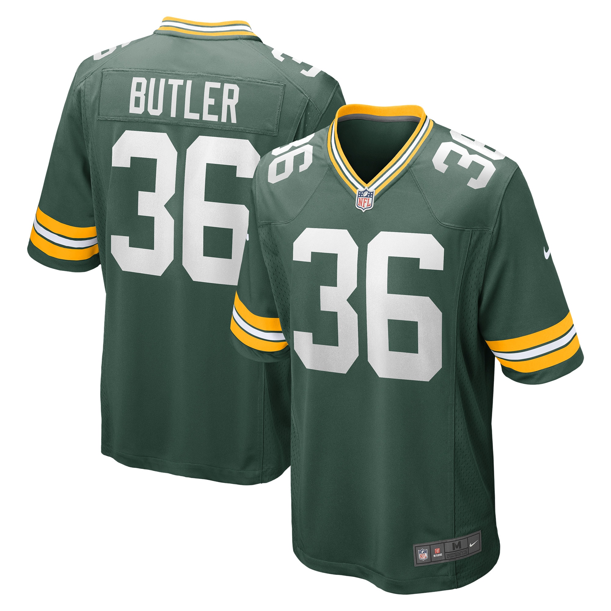 Men's Green Bay Packers LeRoy Butler Green Retired Player Game Jersey JS1185 Saliibo