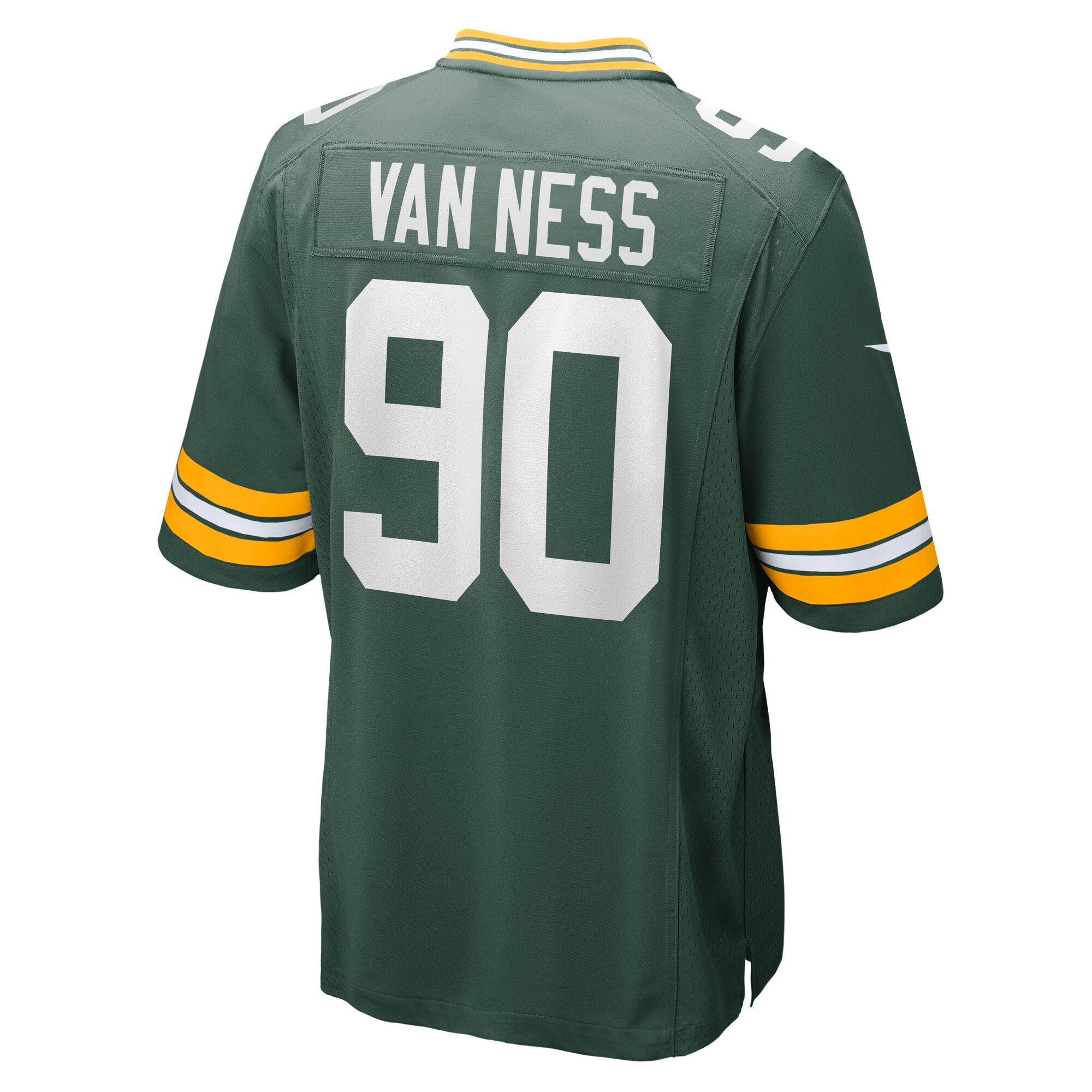 Men's Green Bay Packers Lukas Van Ness Green Game Jersey JS5828 Saliibo - Image 3
