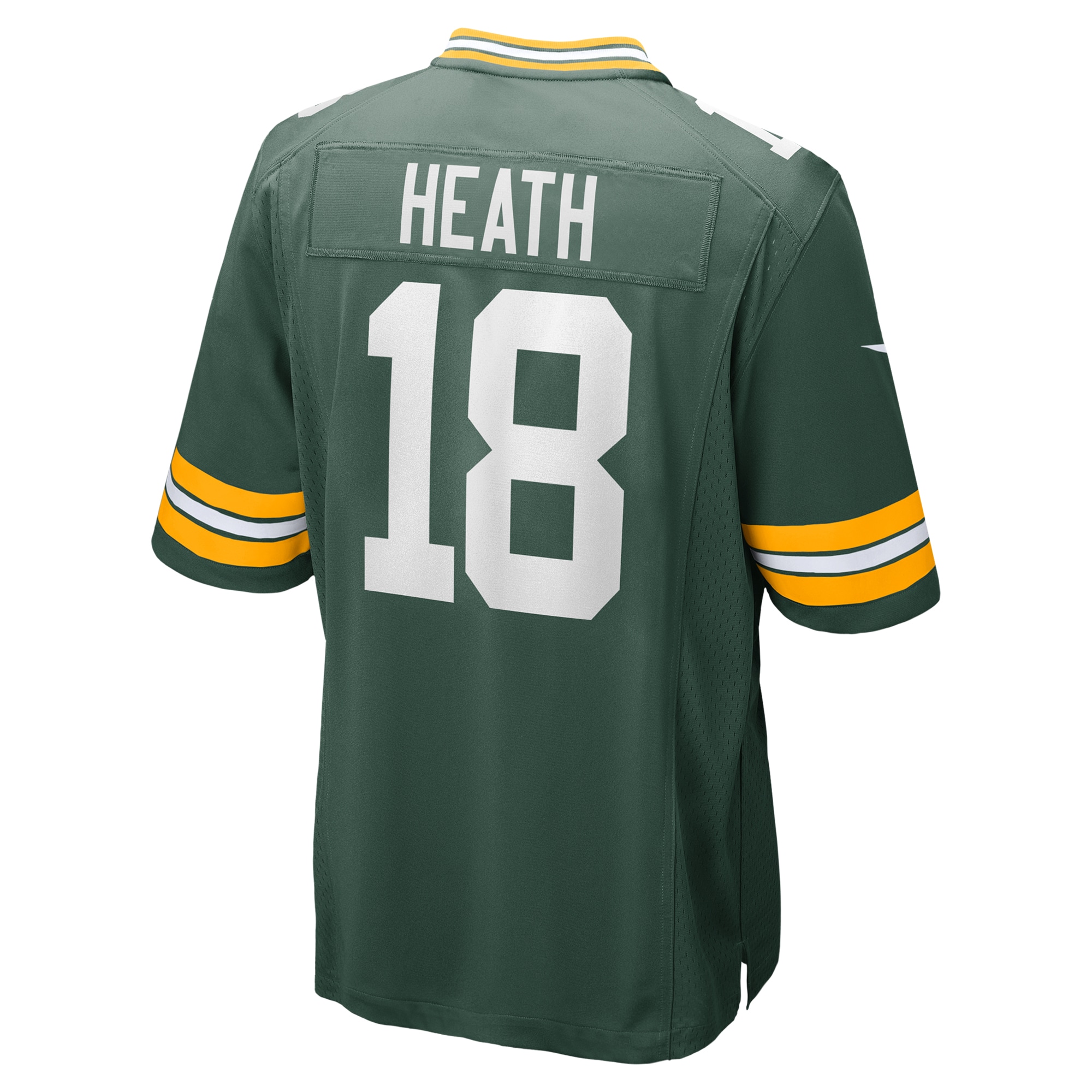 Men's Green Bay Packers Malik Heath Green Game Jersey JS5979 Saliibo - Image 3