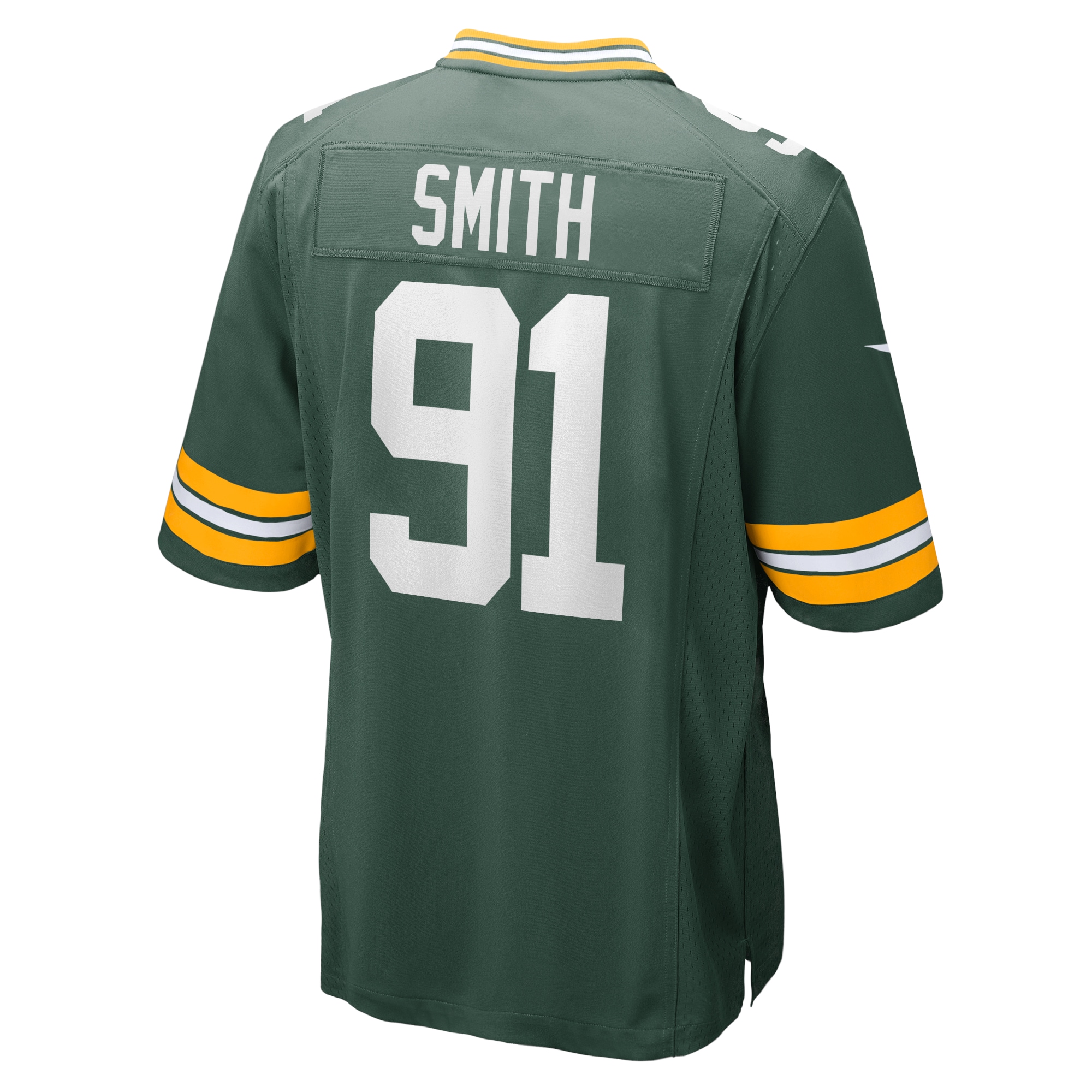 Men's Green Bay Packers Preston Smith Green Game Team Jersey JS4482 Saliibo - Image 3