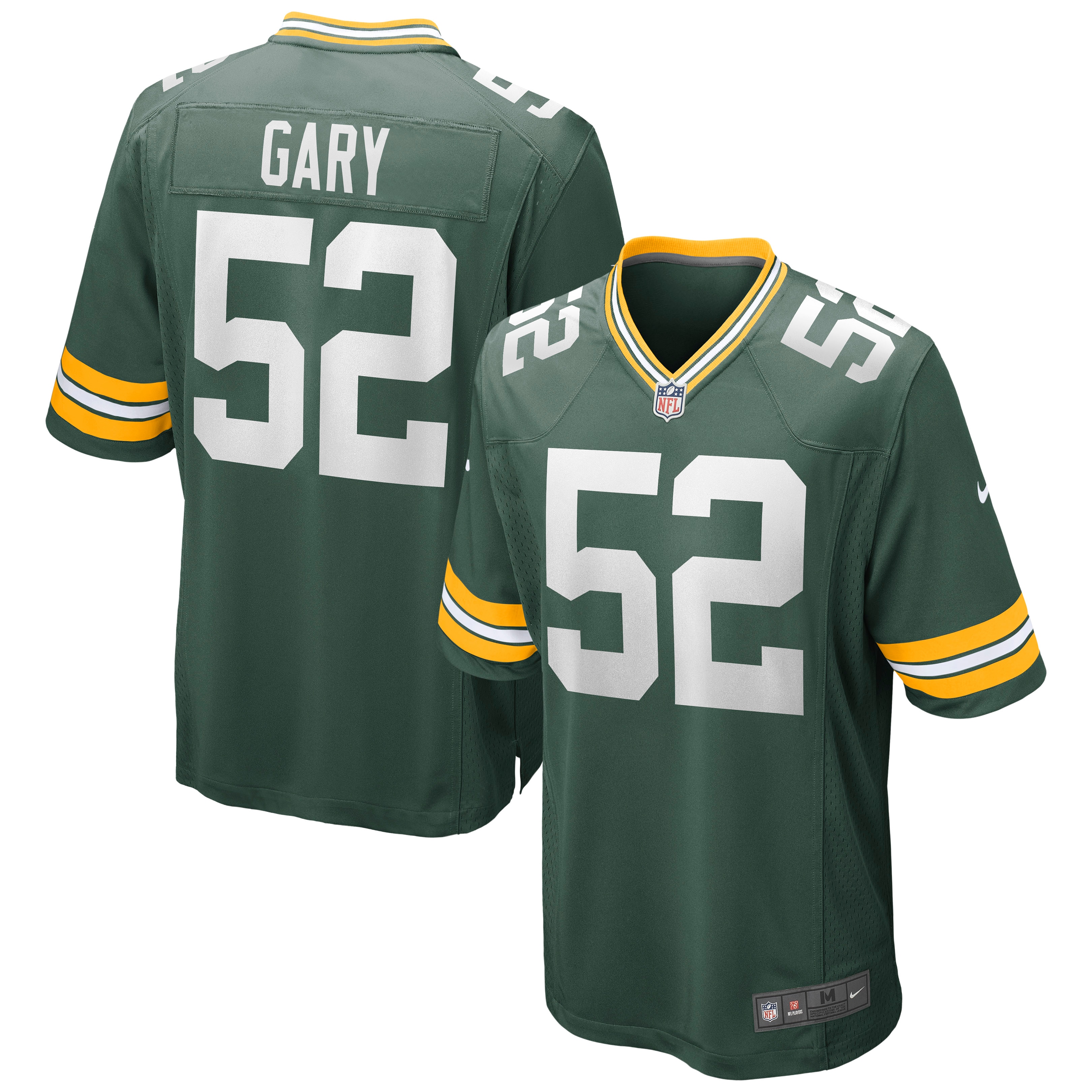 Men's Green Bay Packers Rashan Gary Green Game Jersey JS7247 Saliibo