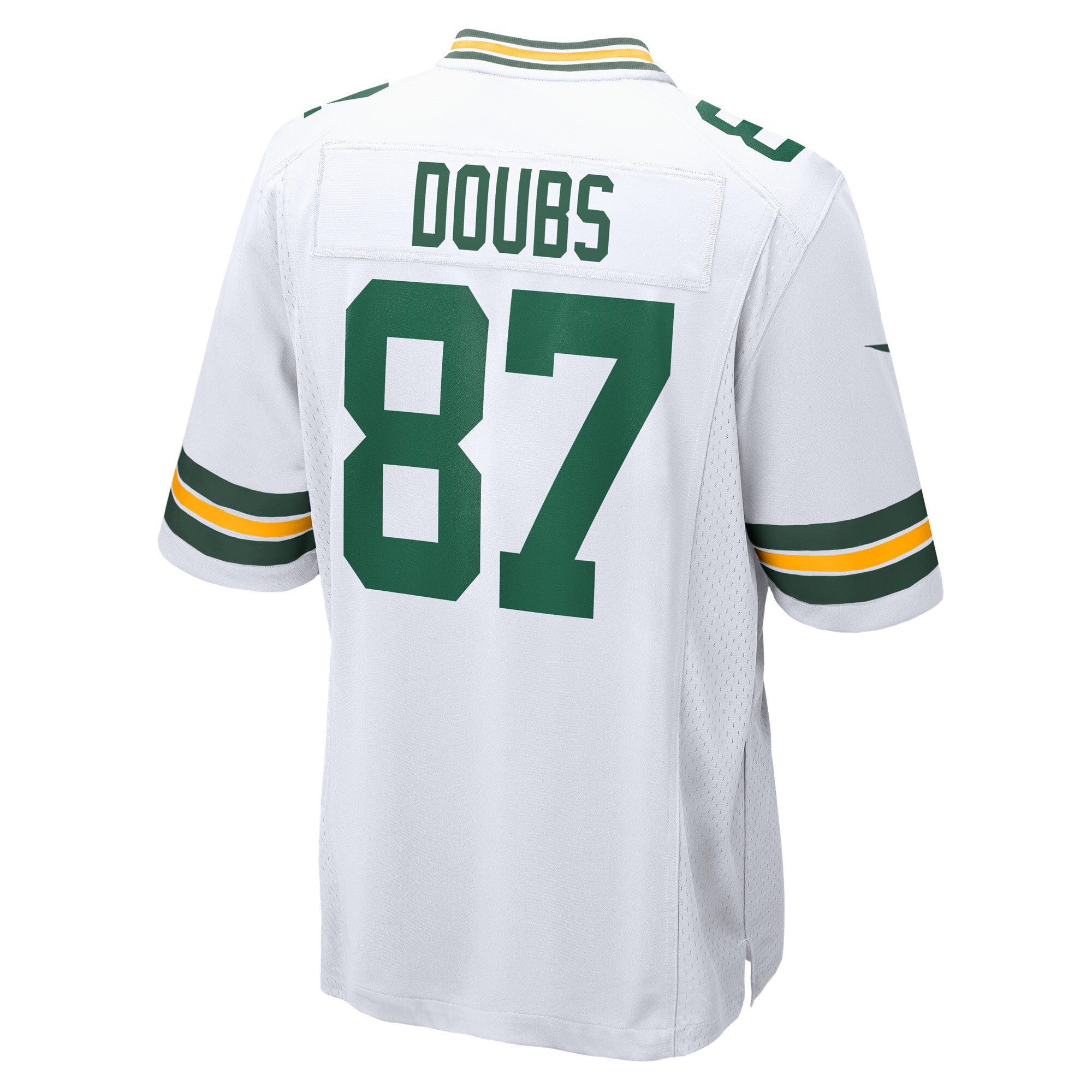 Men's Green Bay Packers Romeo Doubs White Game Player Jersey JS2620 Saliibo - Image 3