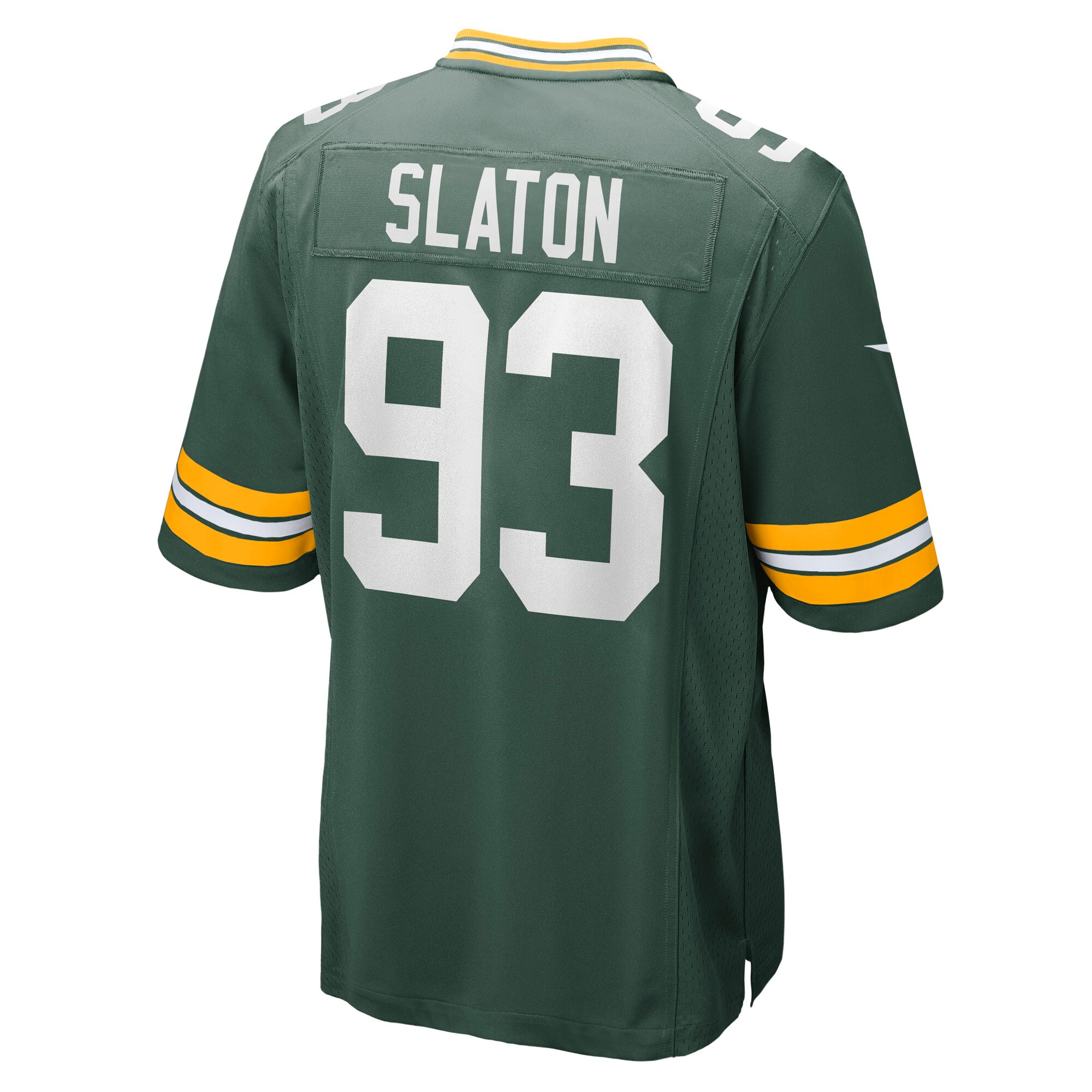 Men's Green Bay Packers T.J. Slaton Green Game Jersey JS9040 Saliibo - Image 3
