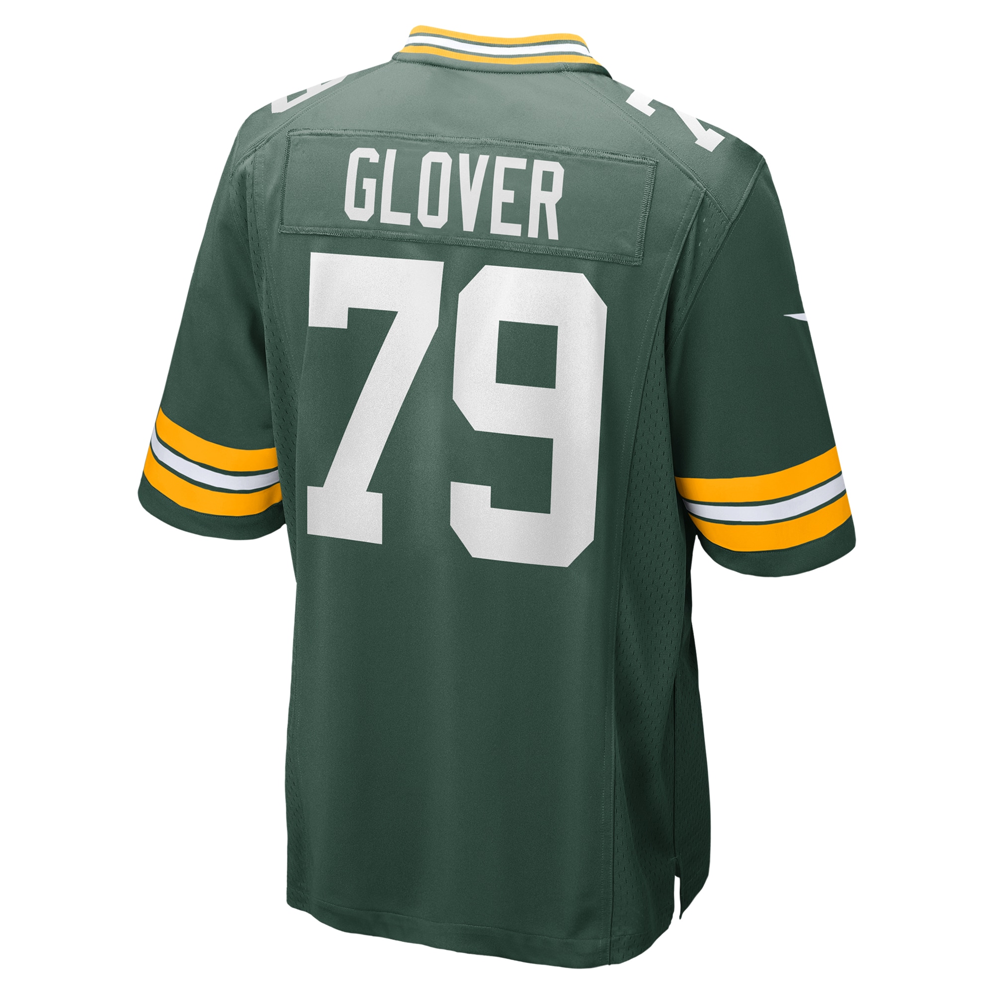 Men's Green Bay Packers Travis Glover Green Game Jersey JS7005 Saliibo - Image 3