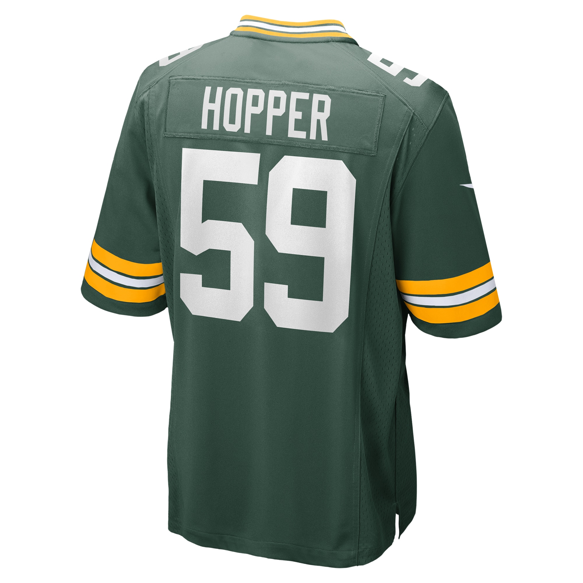 Men's Green Bay Packers Ty'Ron Hopper Green Game Jersey JS8960 Saliibo - Image 3