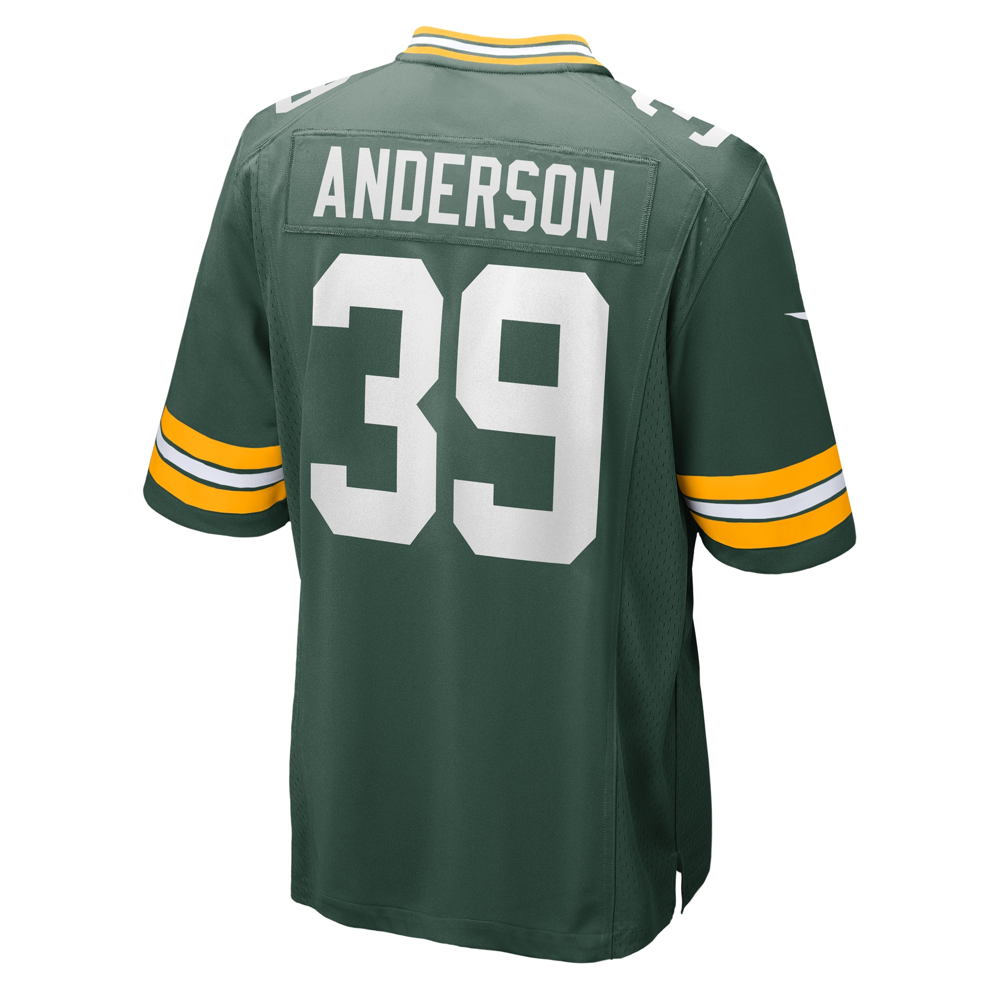 Men's Green Bay Packers Zayne Anderson Green Team Game Jersey JS6507 Saliibo - Image 3